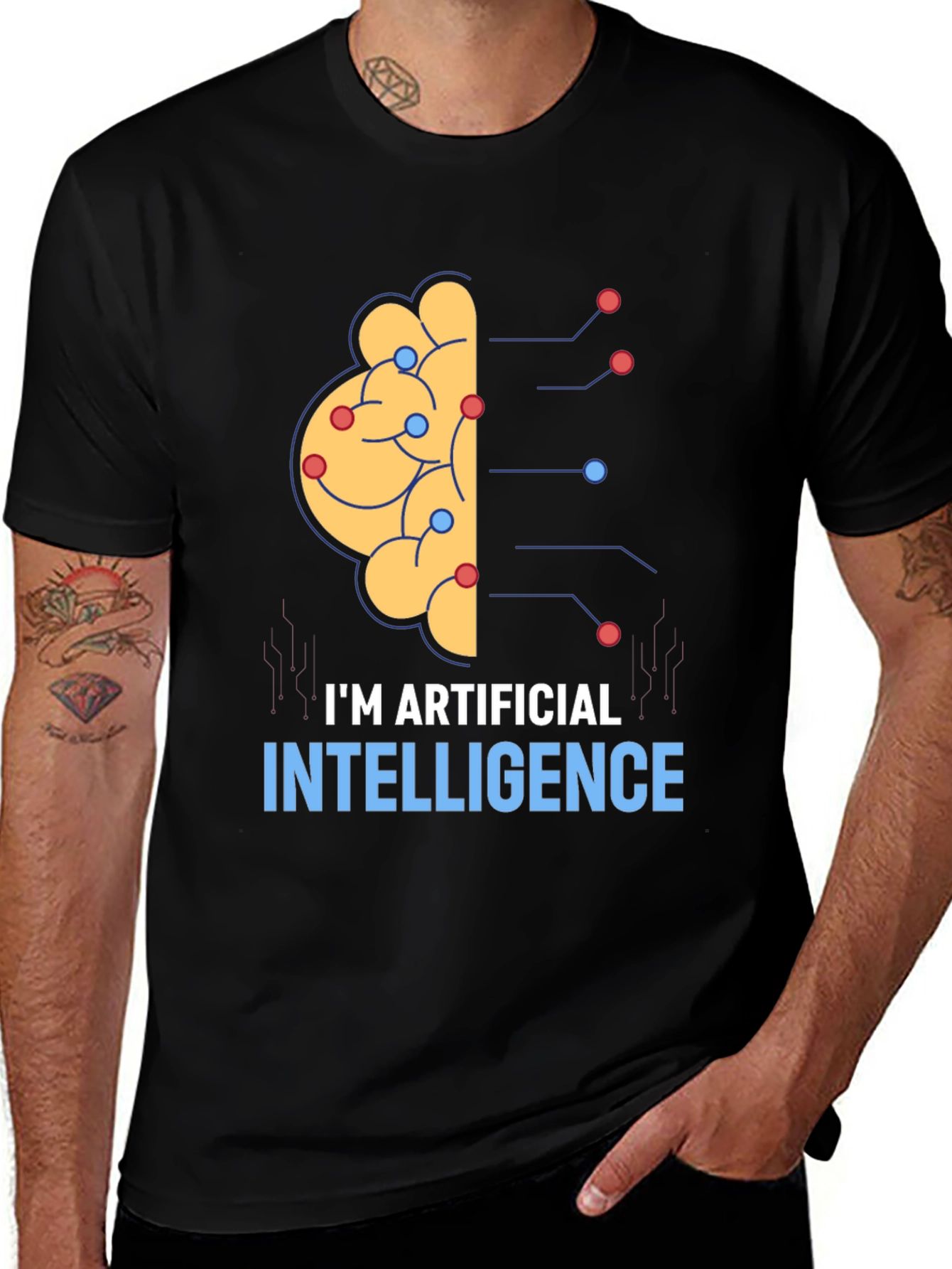 I'm Artificial Intelligence Brain T-Shirt