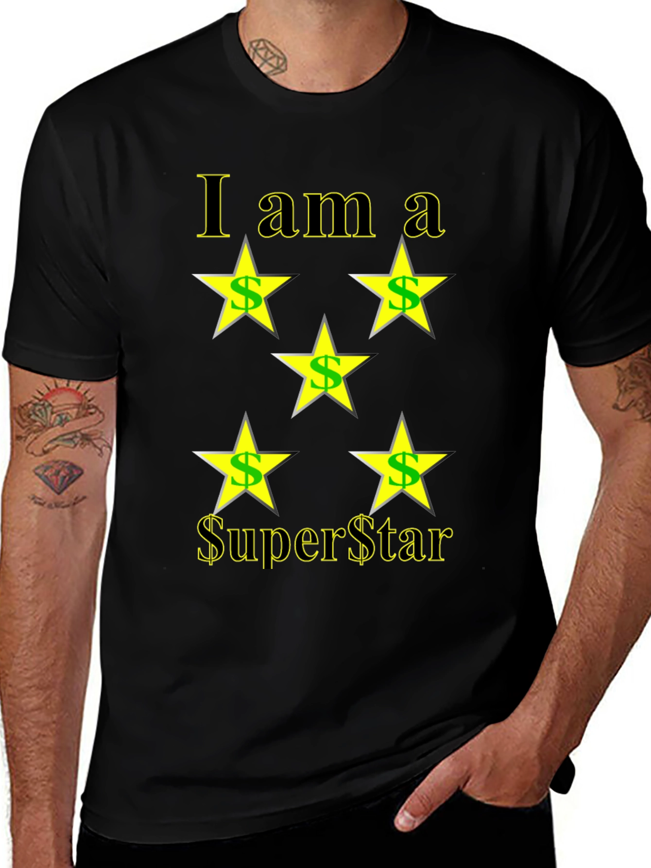 Variant 17 of I am a Superstar T-Shirt