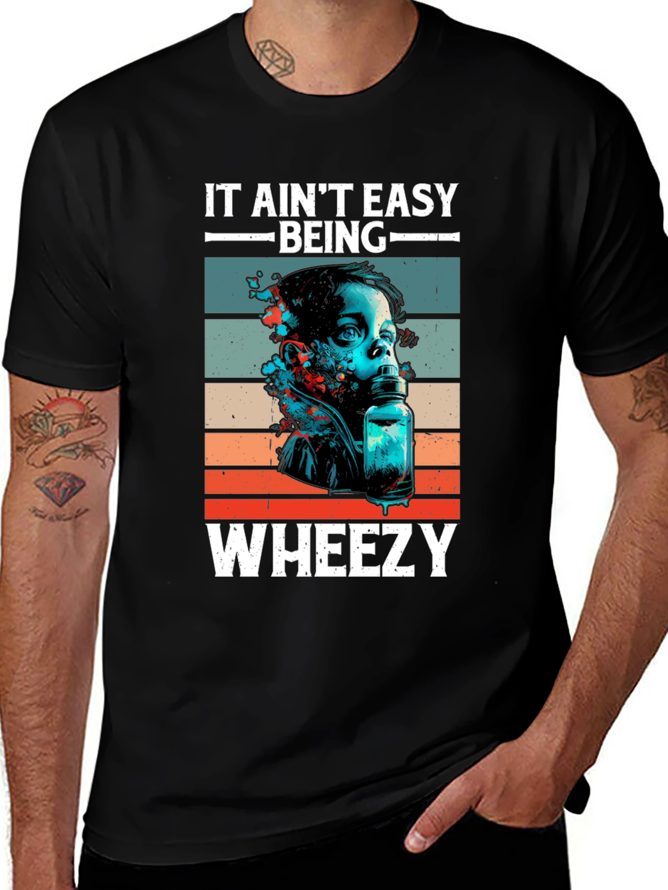 Variant 5 of It Ain't Easy Being Wheezy T-Shirt