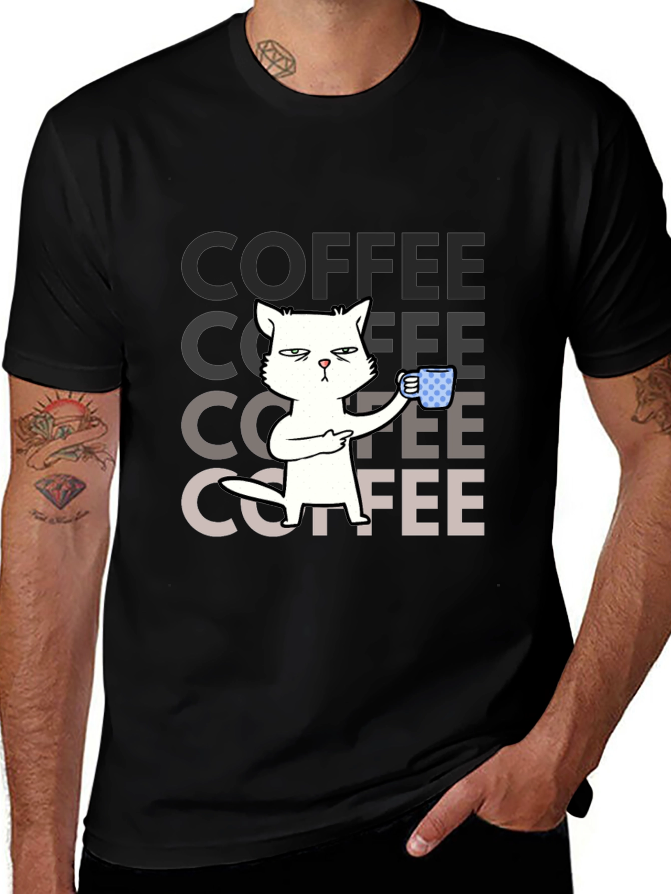 Variant 24 of Grumpy Cat Coffee T-Shirt