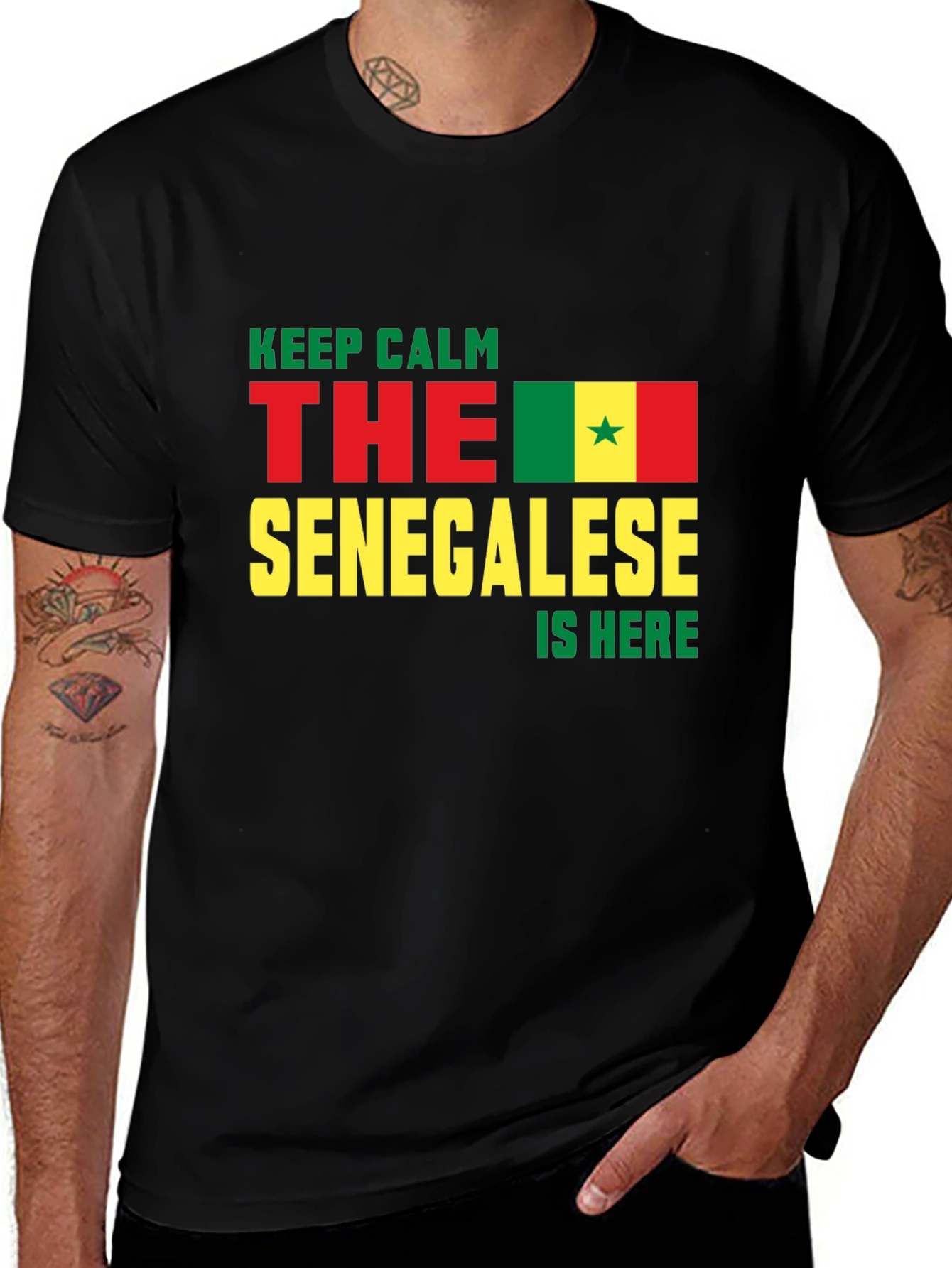 Keep Calm Senegalese Pride T-Shirt