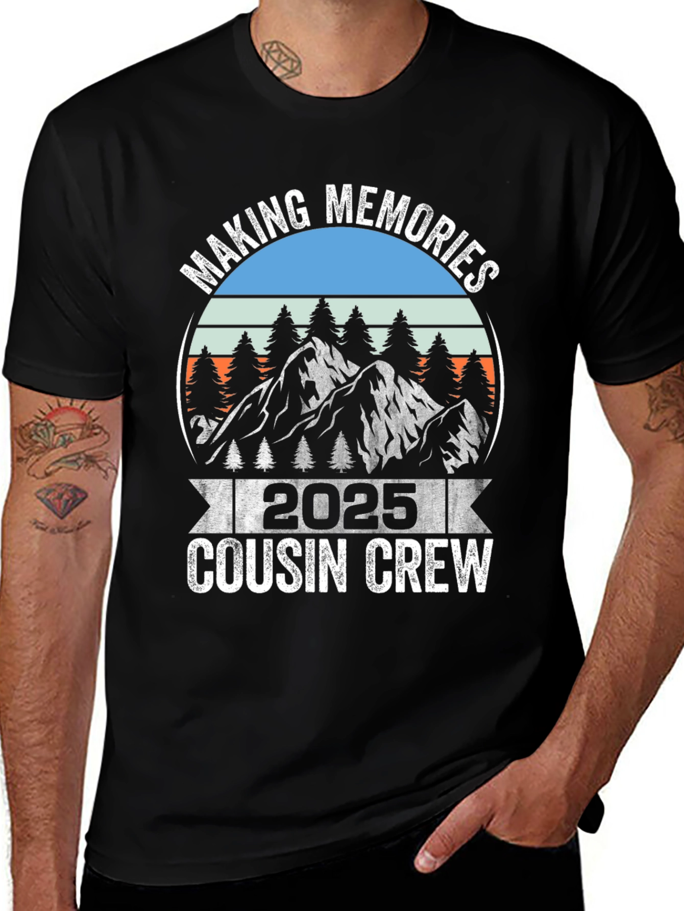 Making Memories Cousin Crew 2025 T-Shirt