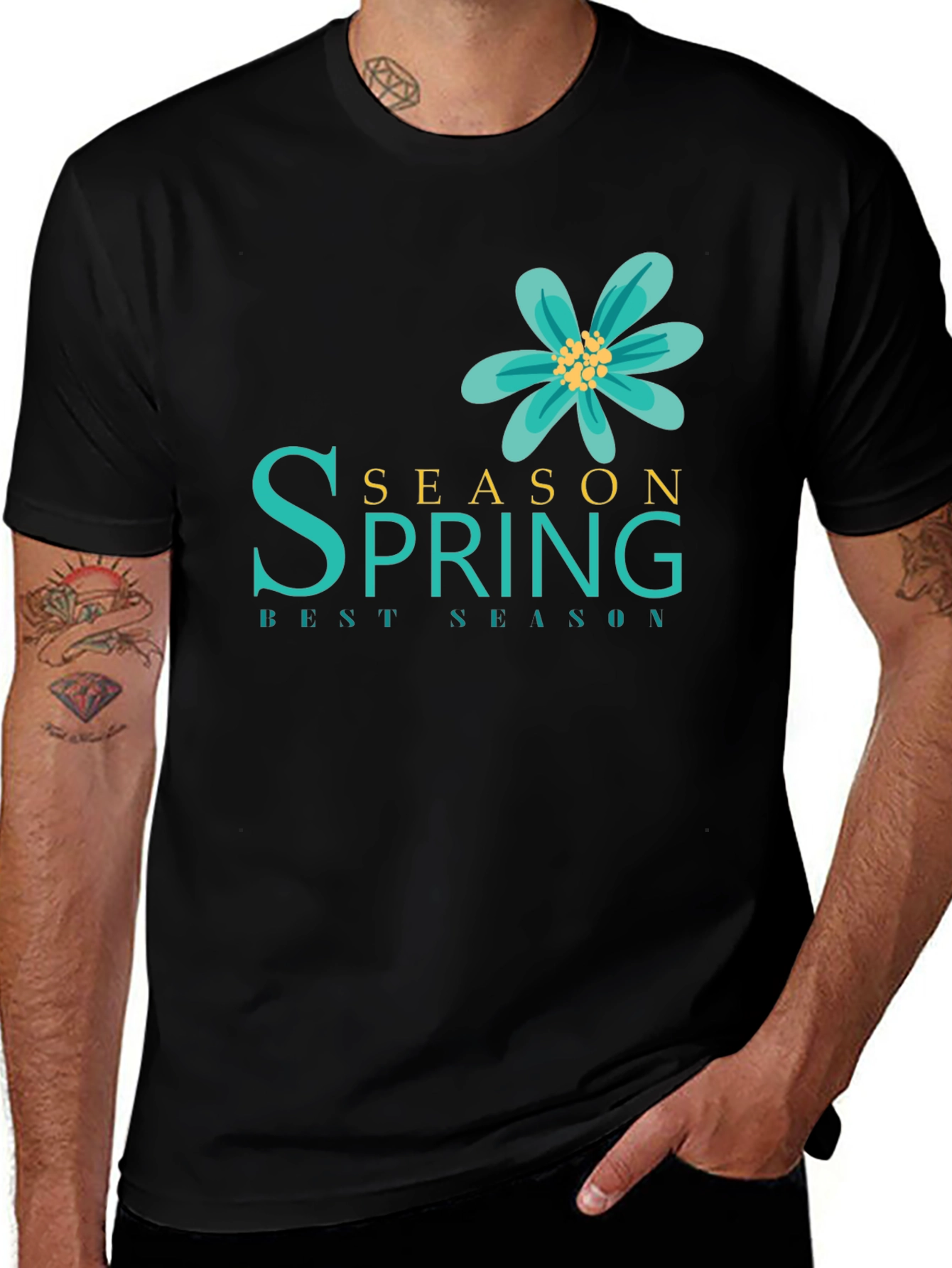 Variant 23 of Spring Season Graphic T-Shirt