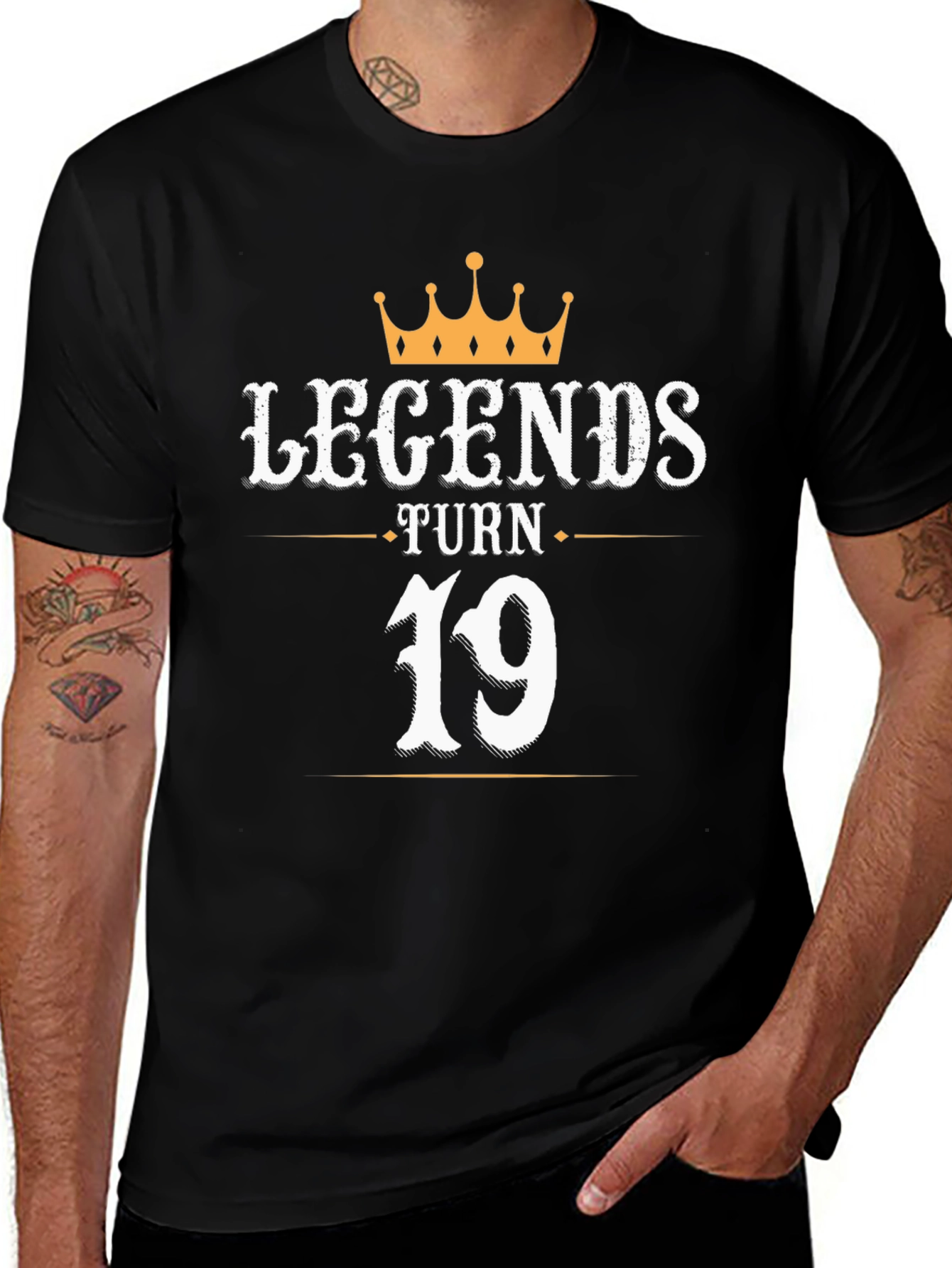 Variant 21 of Legends Turn 19 Graphic T-Shirt - Birthday Gift