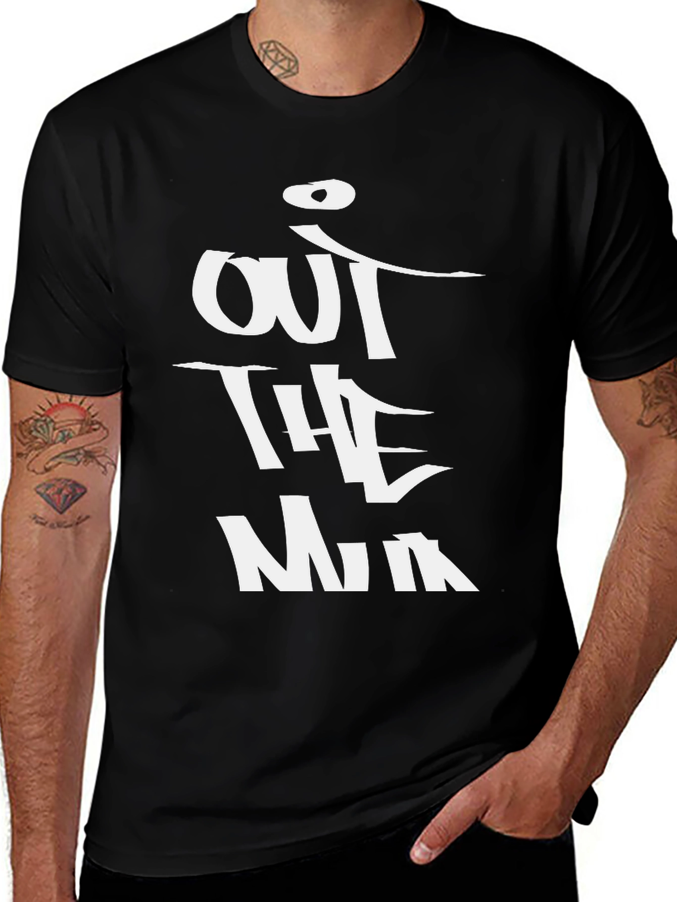 Variant 17 of Out The Mud Graphic Tee - Bold Statement Shirt