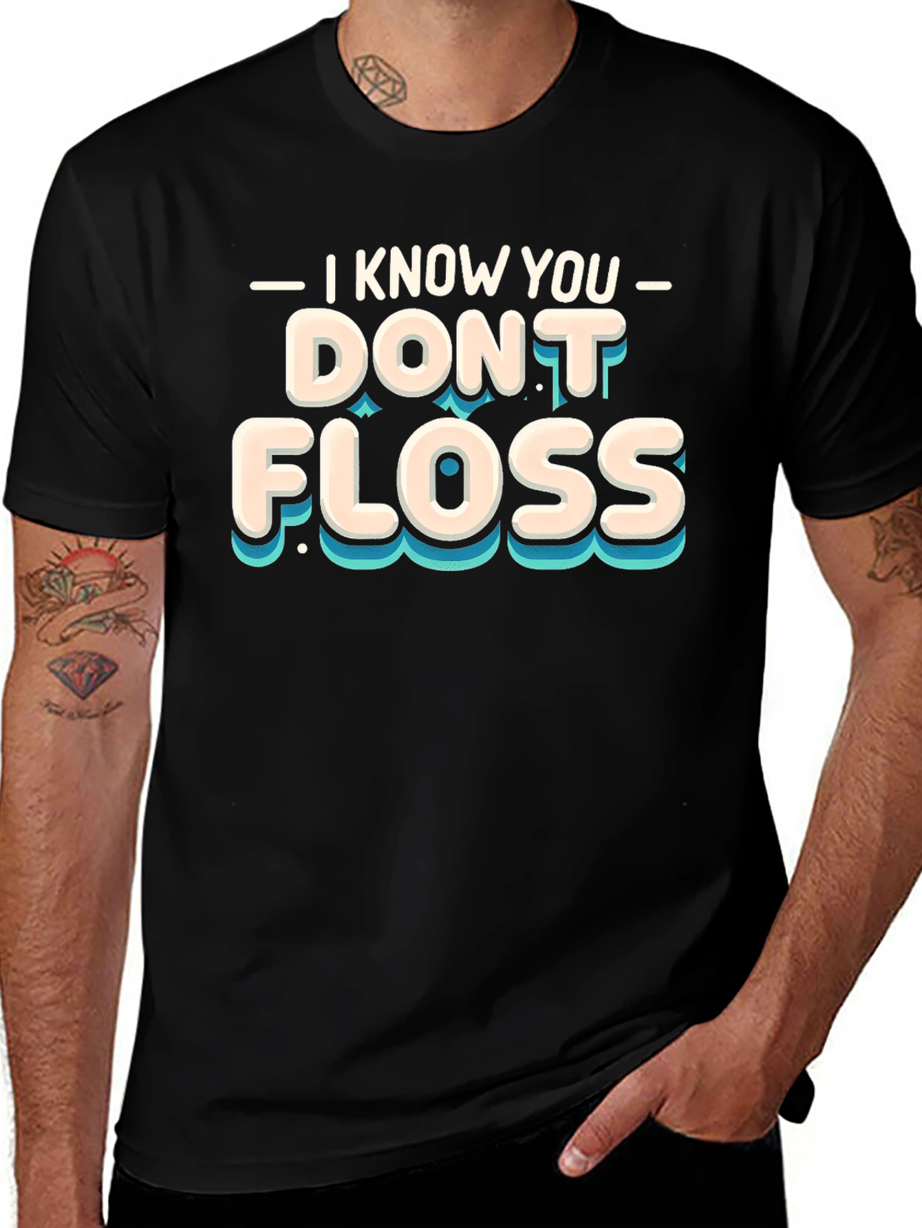 Variant 20 of I Know You Don't Floss Graphic Tee
