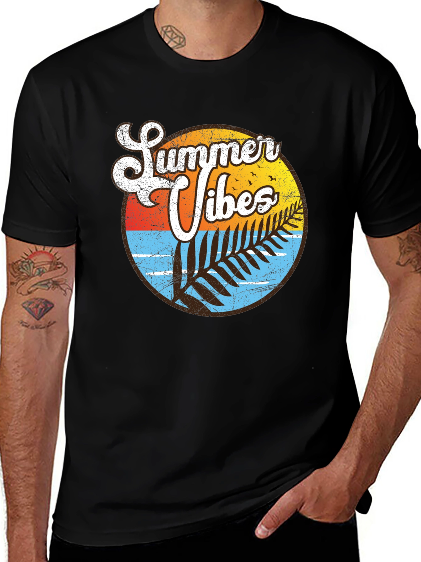 Variant 21 of Summer Vibes Graphic T-Shirt