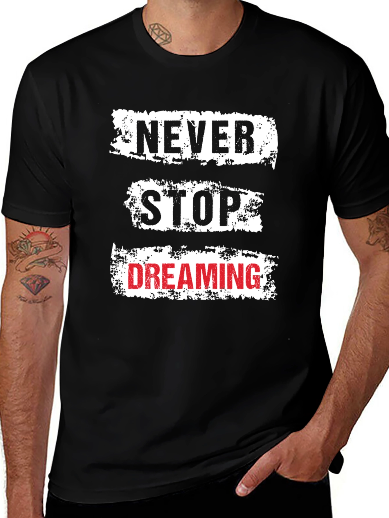 Variant 22 of Never Stop Dreaming Graphic T-Shirt