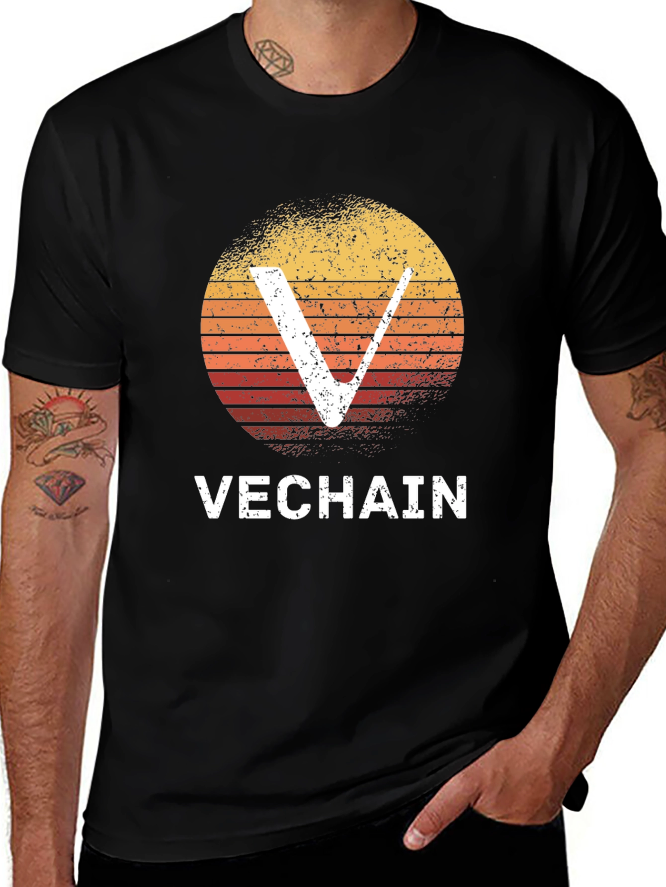 VeChain Retro Sunset Tee