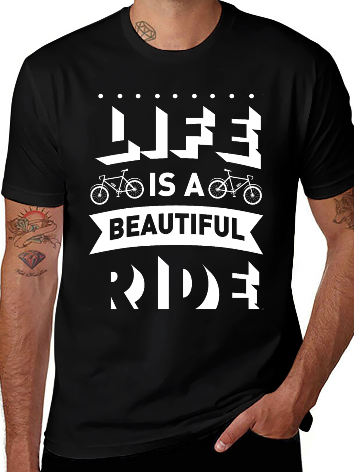 Variant 27 of Life is a Beautiful Ride T-Shirt