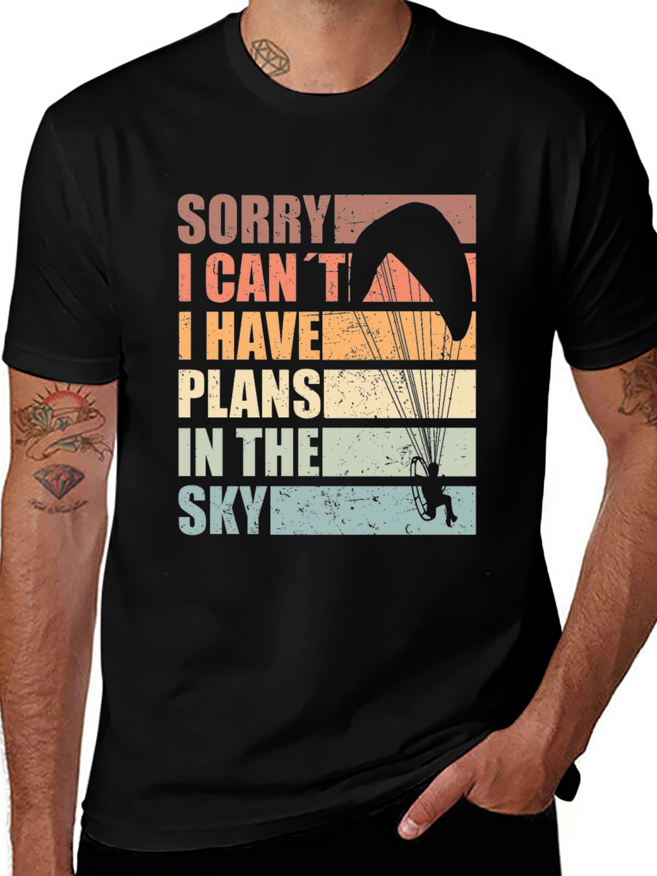Variant 5 of Sorry Plans in the Sky T-Shirt