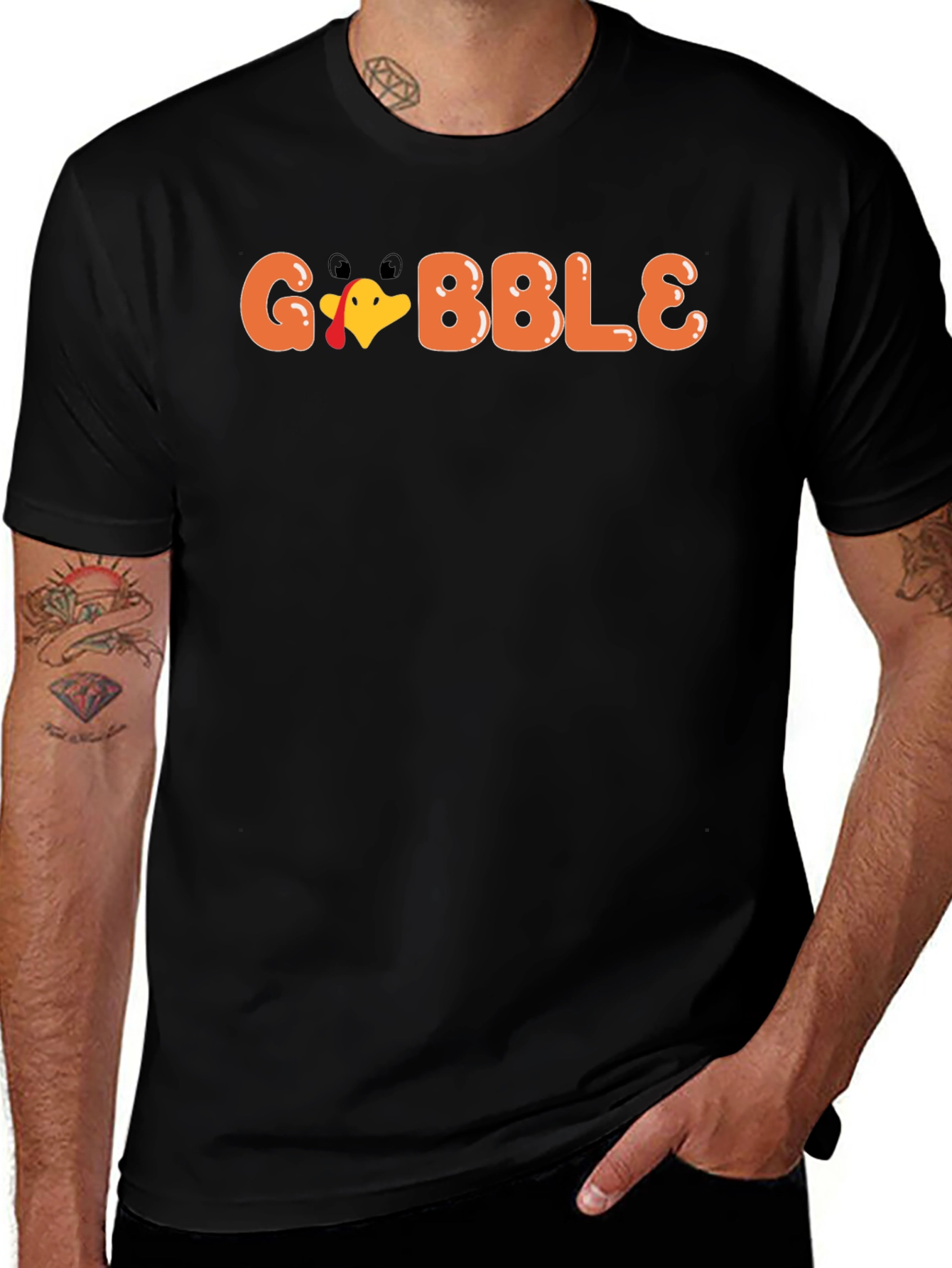 Gobble Turkey Thanksgiving T-Shirt