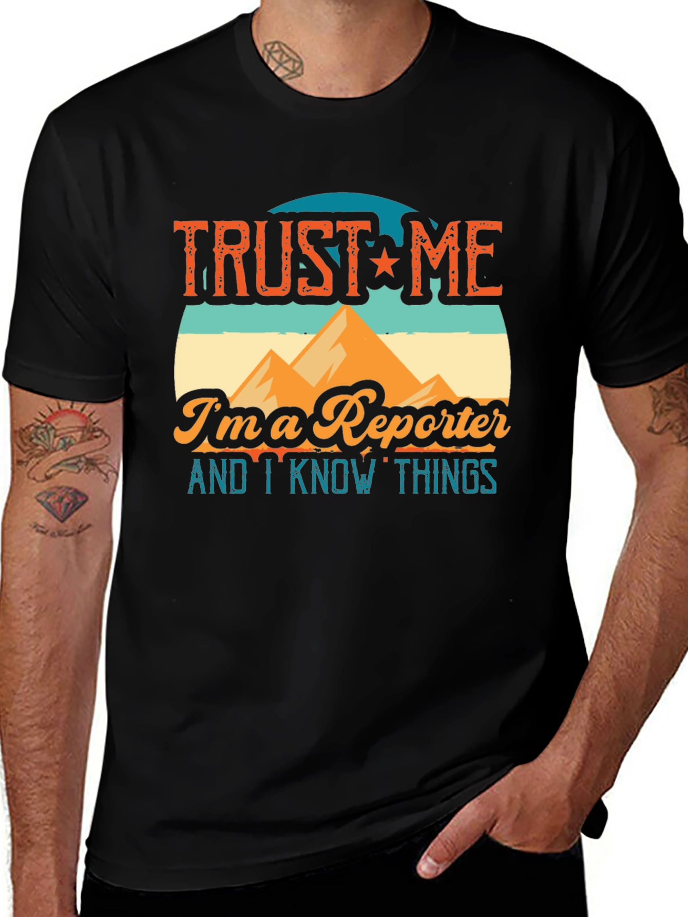 Variant 20 of Trust Me I'm a Reporter T-Shirt