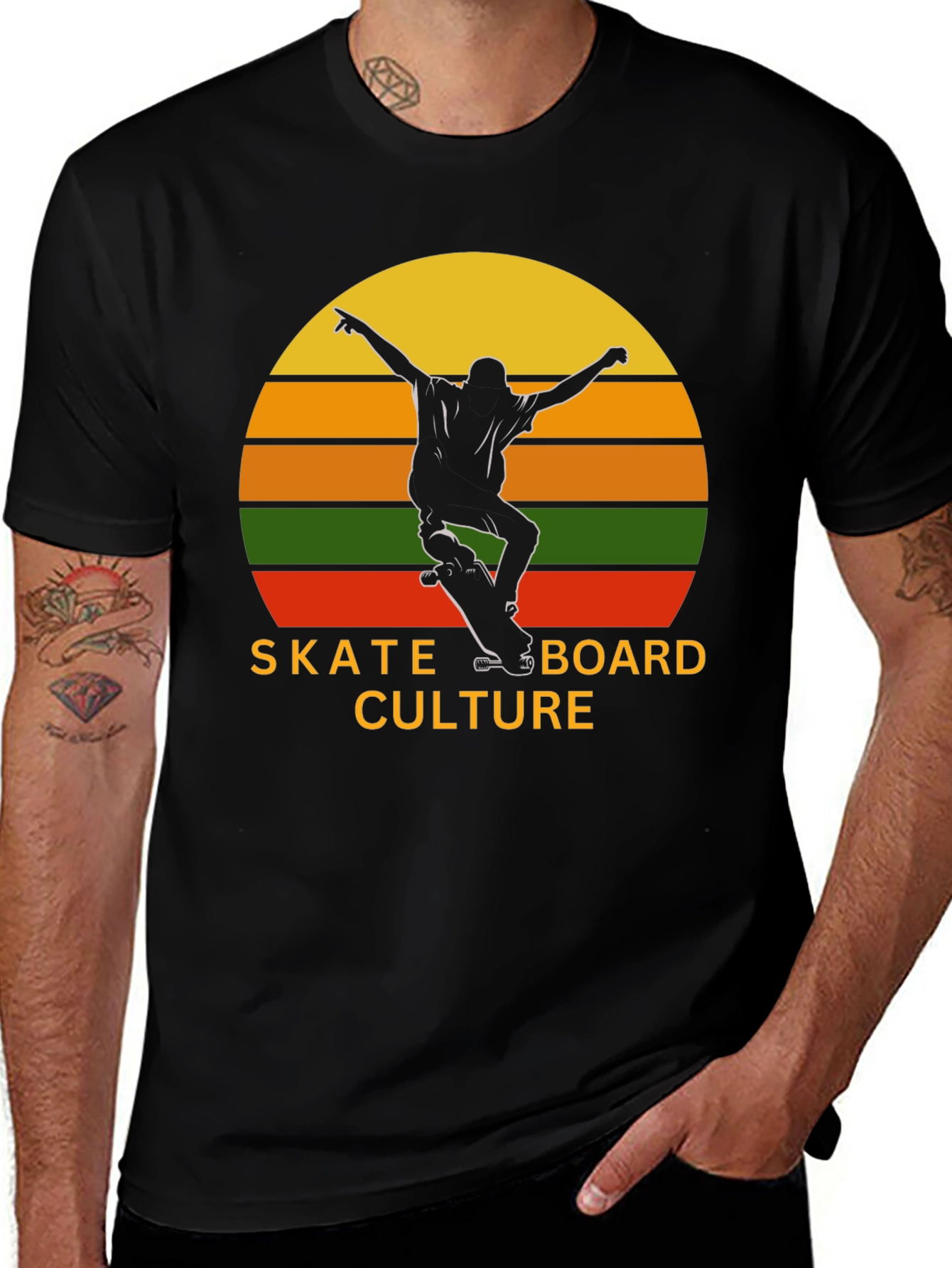 Variant 15 of Skateboard Culture Graphic Tee