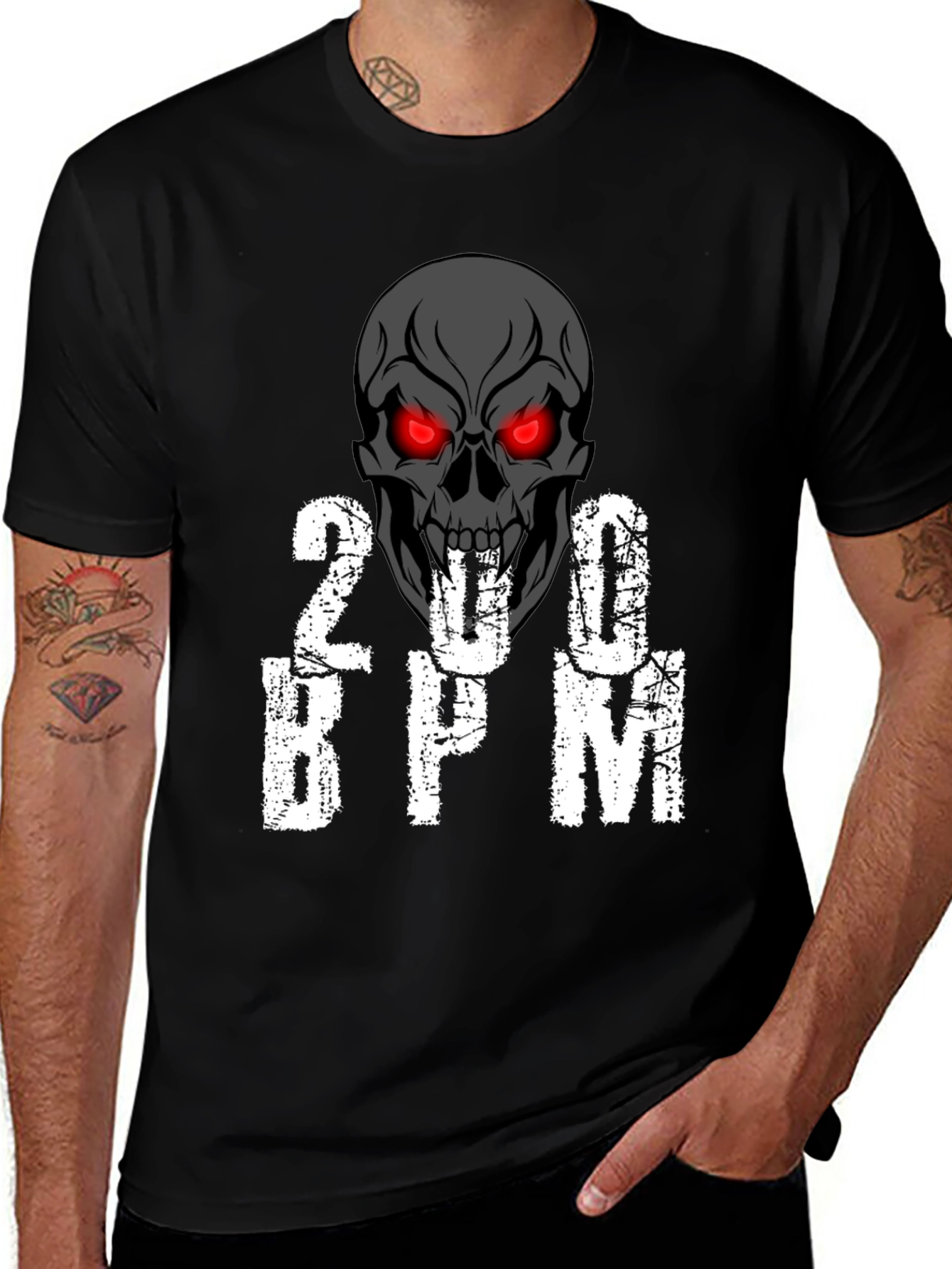 Variant 10 of 200 BPM Graphic T-Shirt