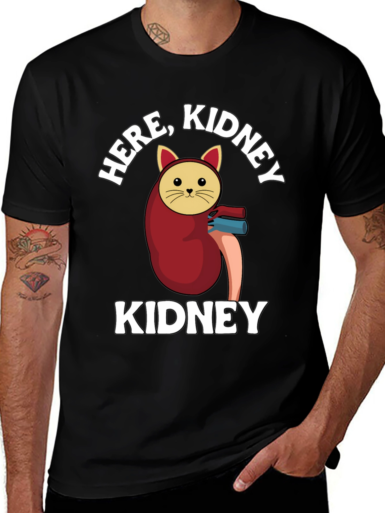 Variant 28 of Here, Kidney Kidney T-Shirt