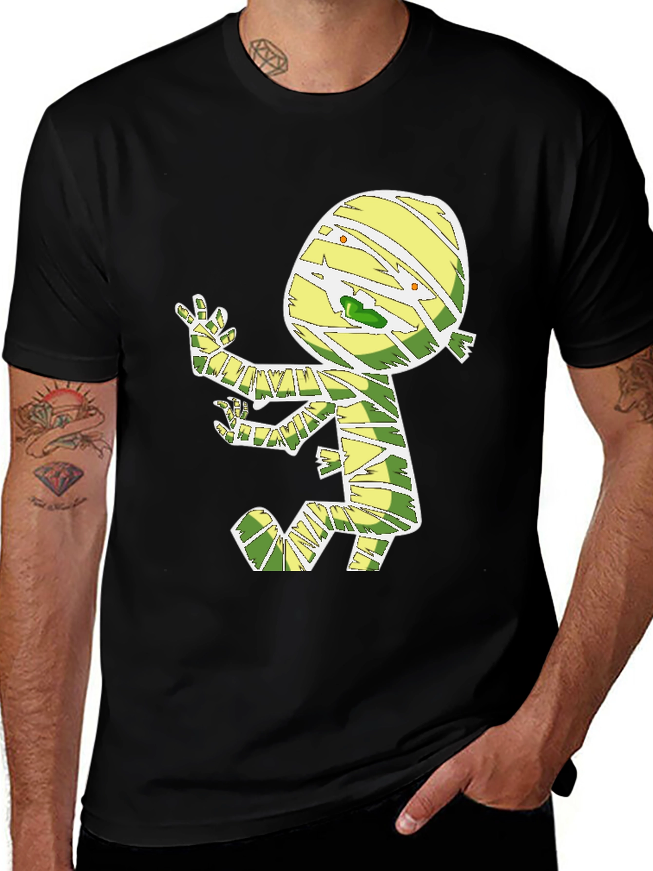 Mummy Cartoon Graphic Tee