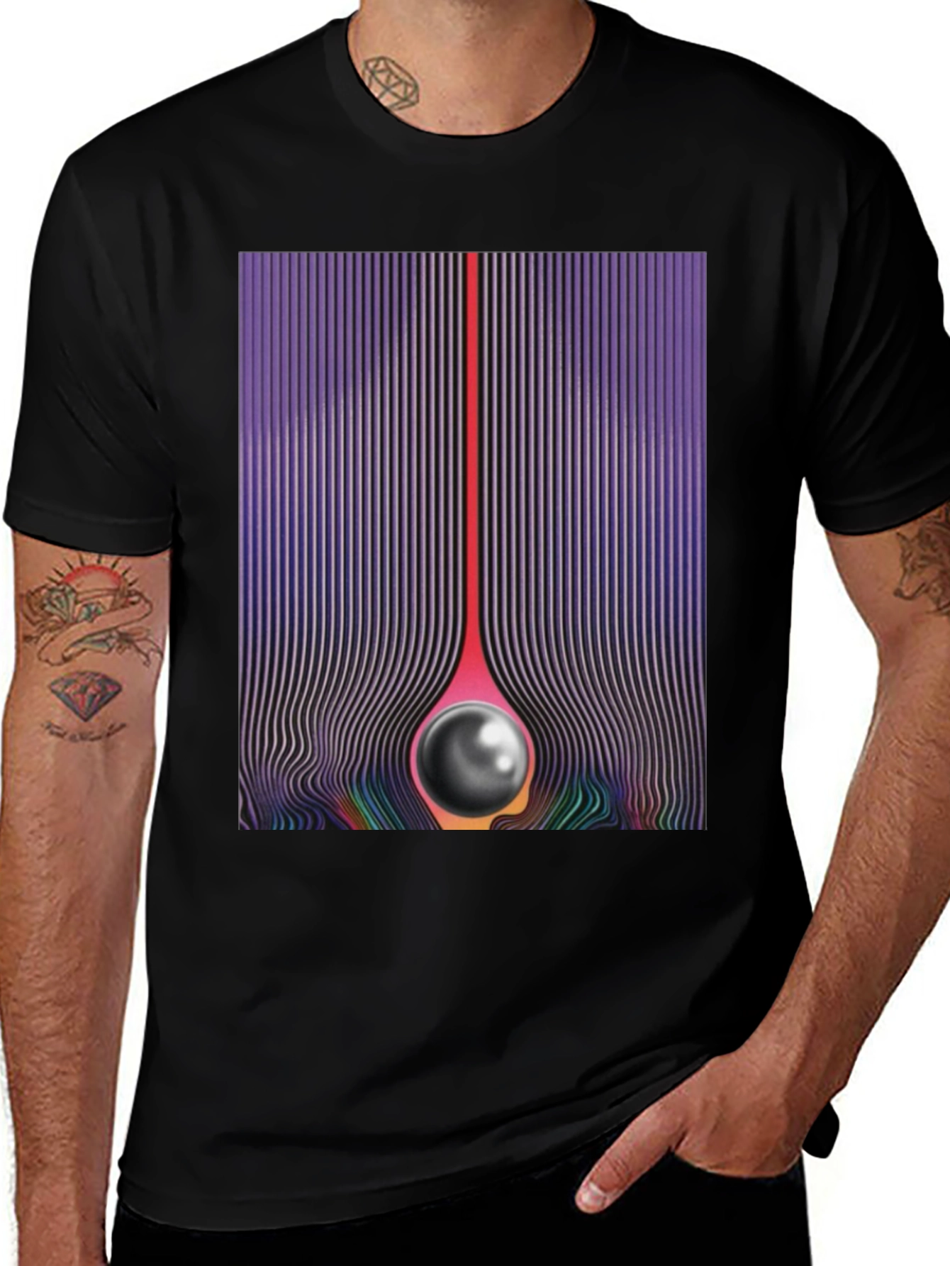 Tame Impala Currents Album Cover Art Graphic T-Shirt
