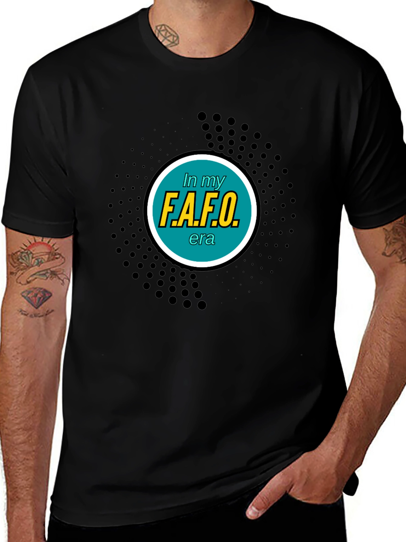 Variant 26 of In My FAFO Era Black T-Shirt