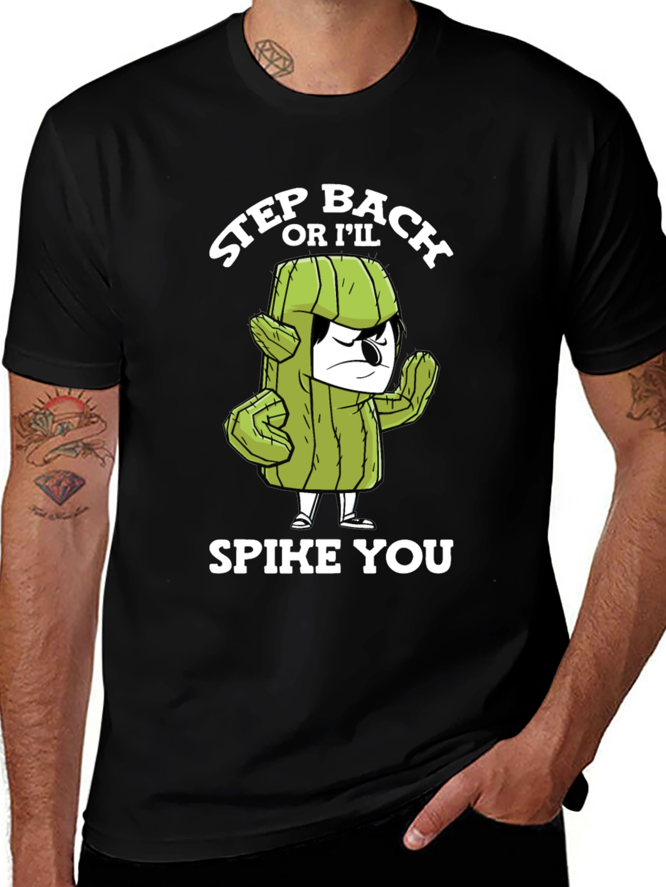 Variant 25 of Step Back Cactus T-Shirt