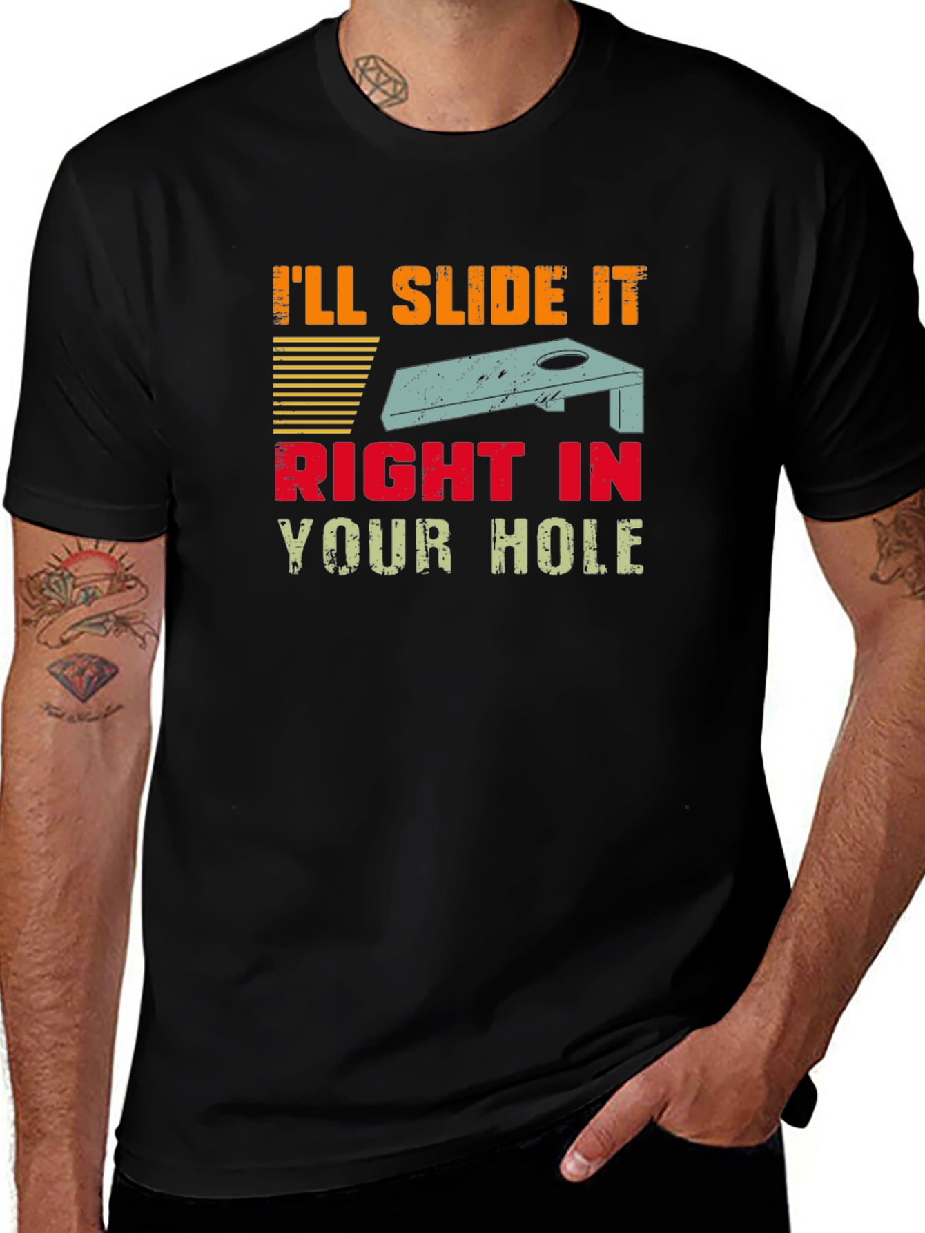 Variant 19 of I'll Slide It Right In Your Hole T-Shirt