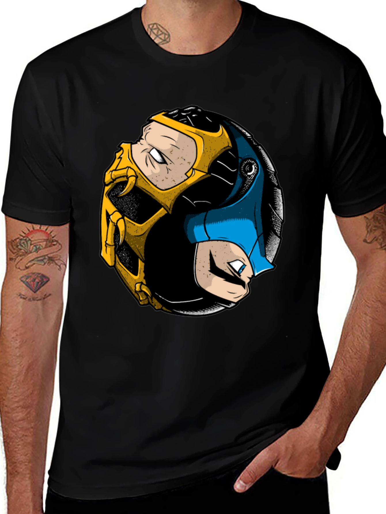 Yin Yang Mortal Kombat T-Shirt
