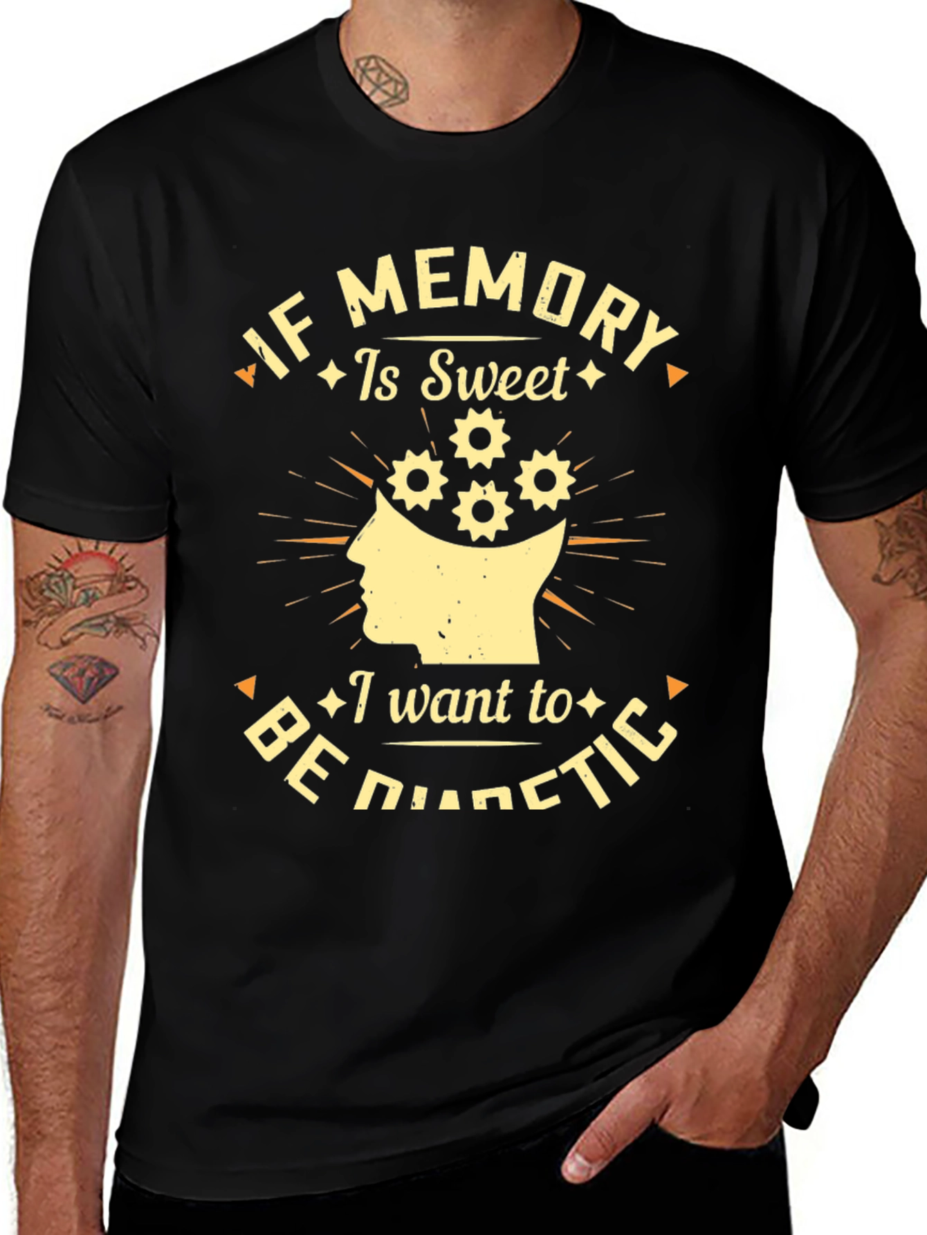 Variant 9 of Sweet Memory T-Shirt - Funny Diabetic Tee