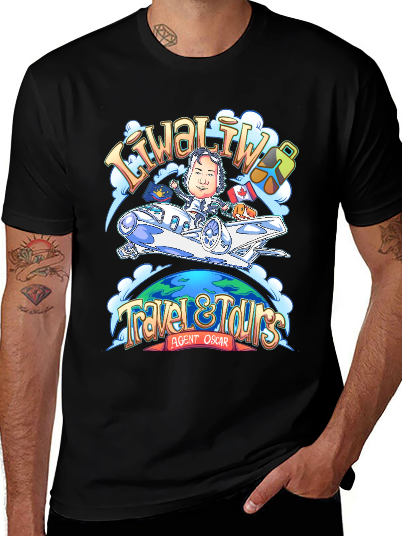 Travel Agent T-Shirt - Fun Design