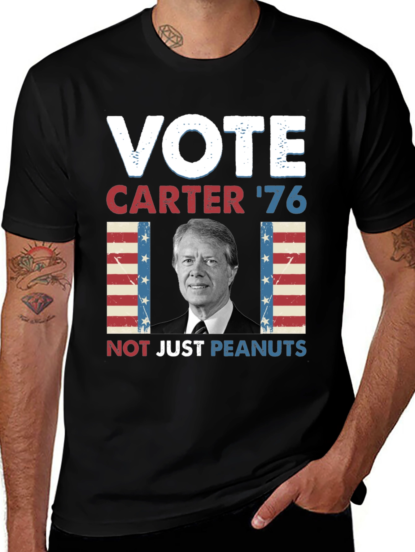 Vote Carter '76 T-Shirt - Political Tee