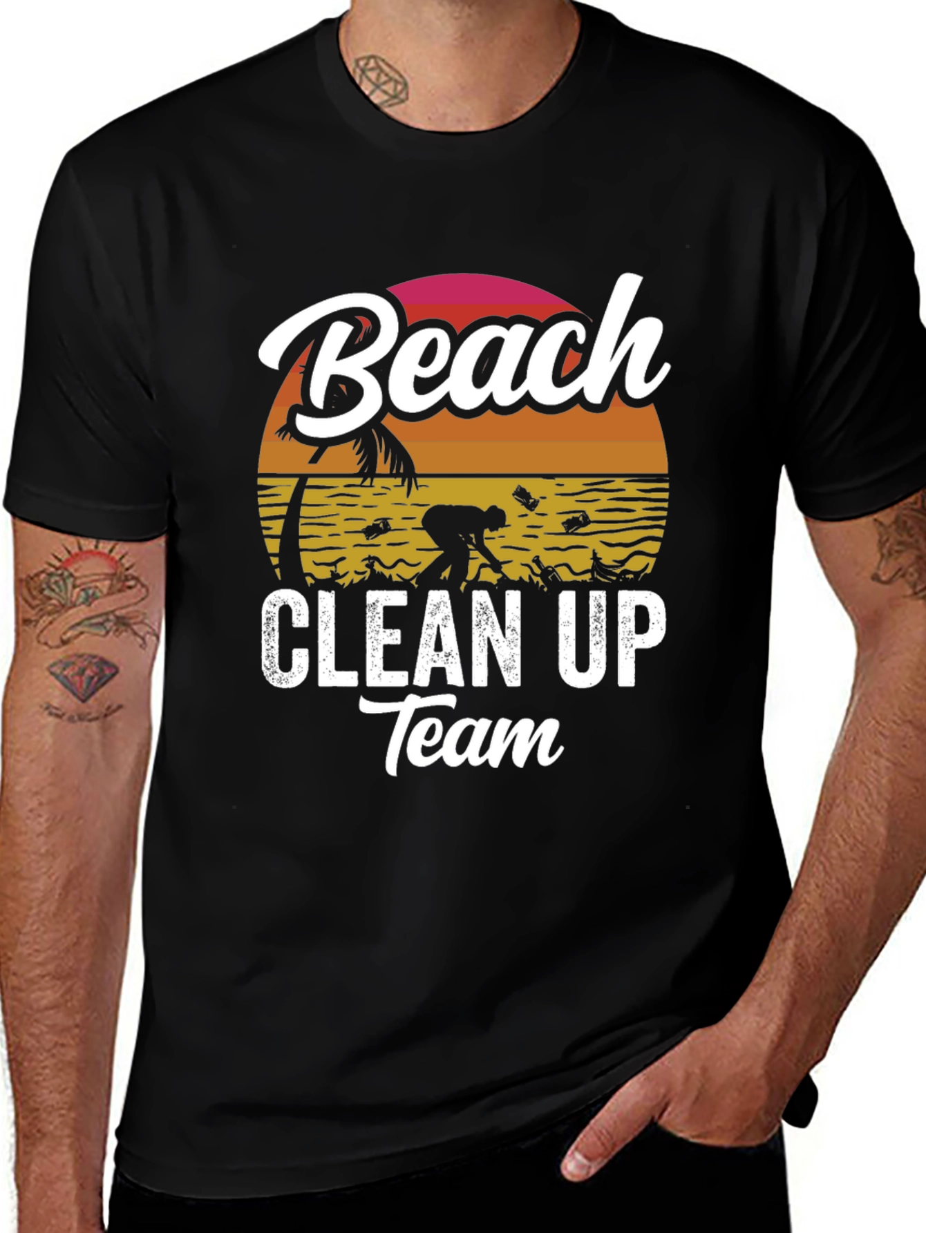 Variant 9 of Beach Clean Up Team T-Shirt