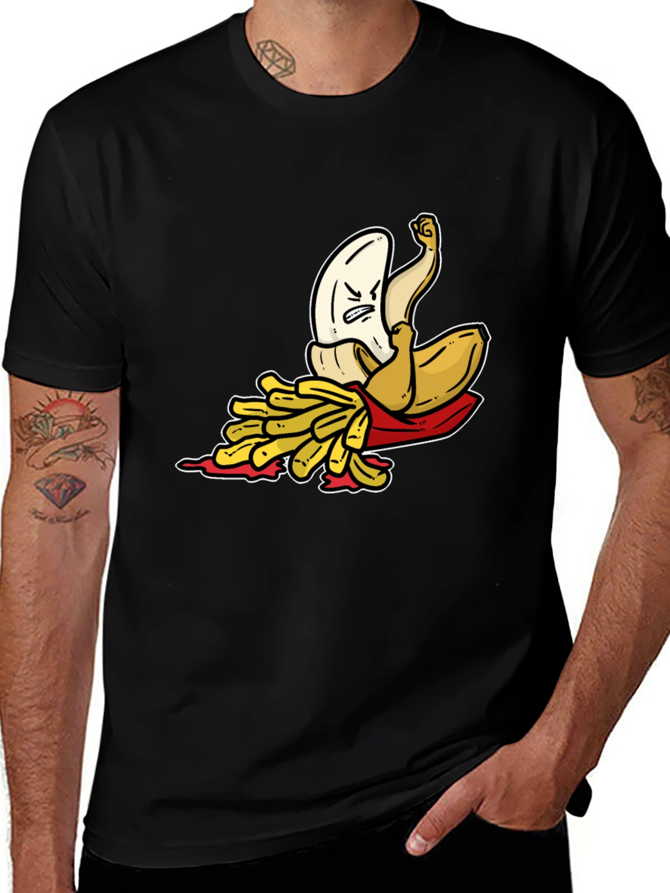 Variant 8 of Banana Frenzy T-Shirt - Funny Food Pun Tee