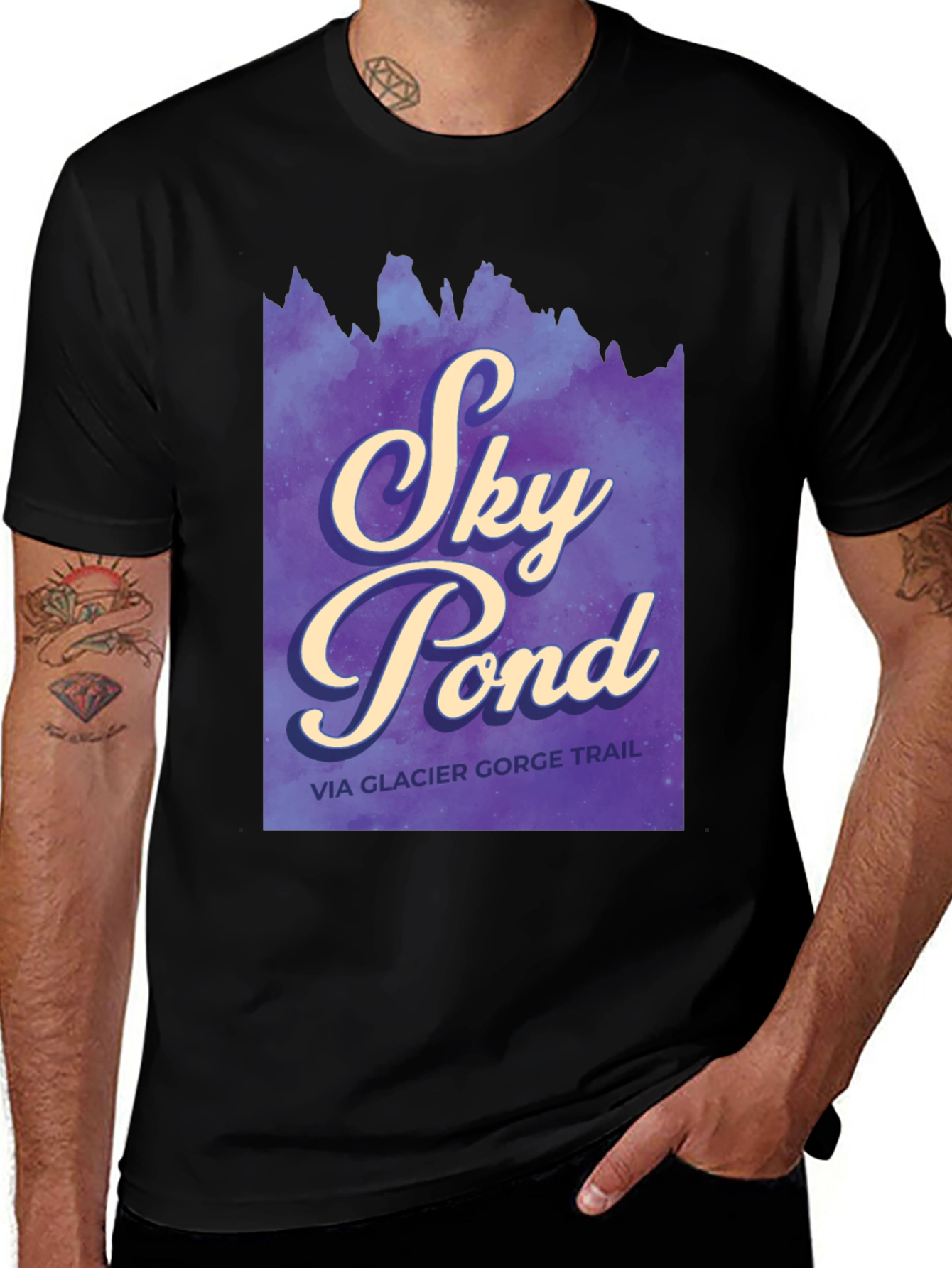 Sky Pond Graphic T-Shirt - Glacier Gorge Trail Tee