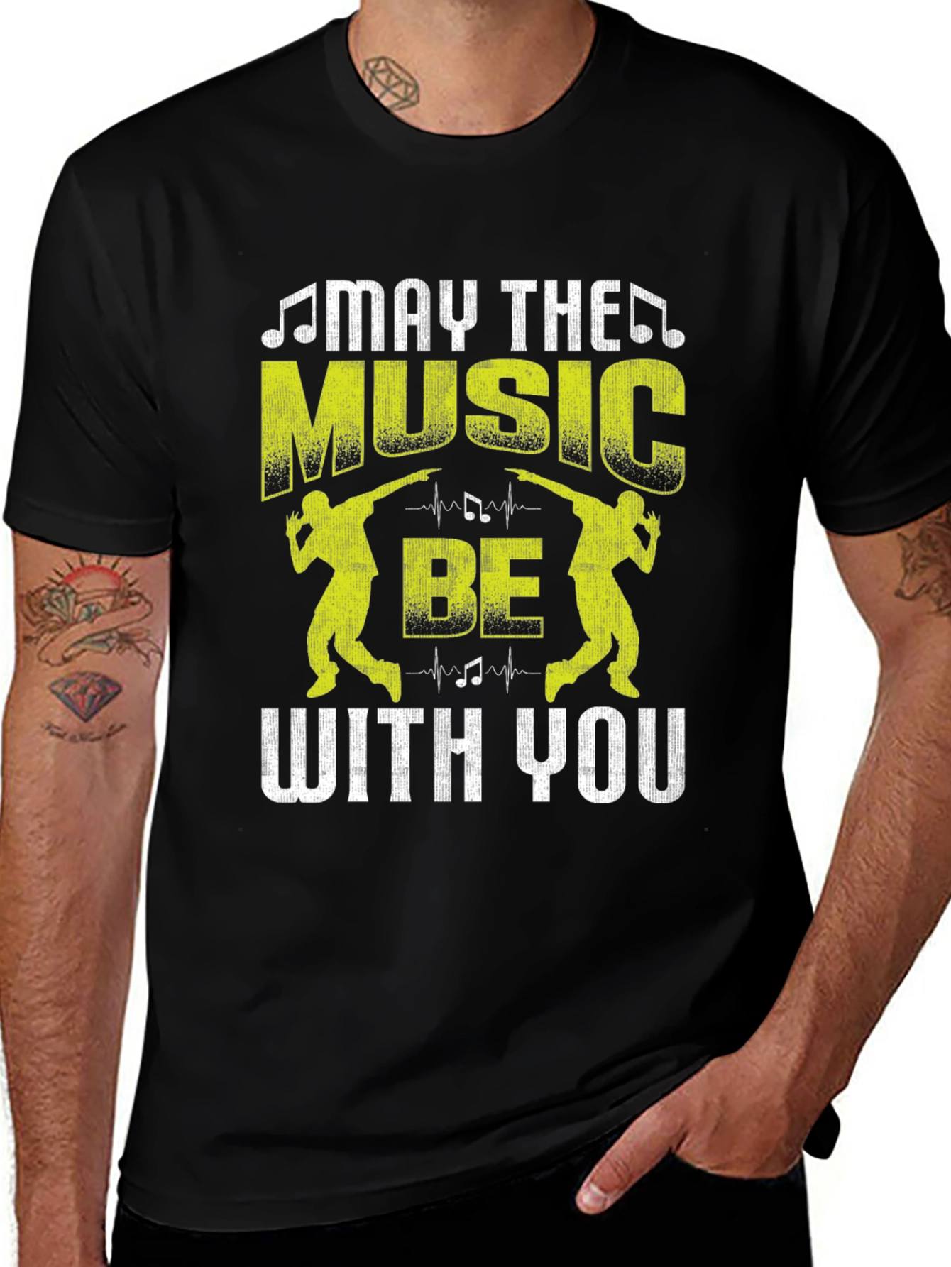 May The Music Be With You T-Shirt
