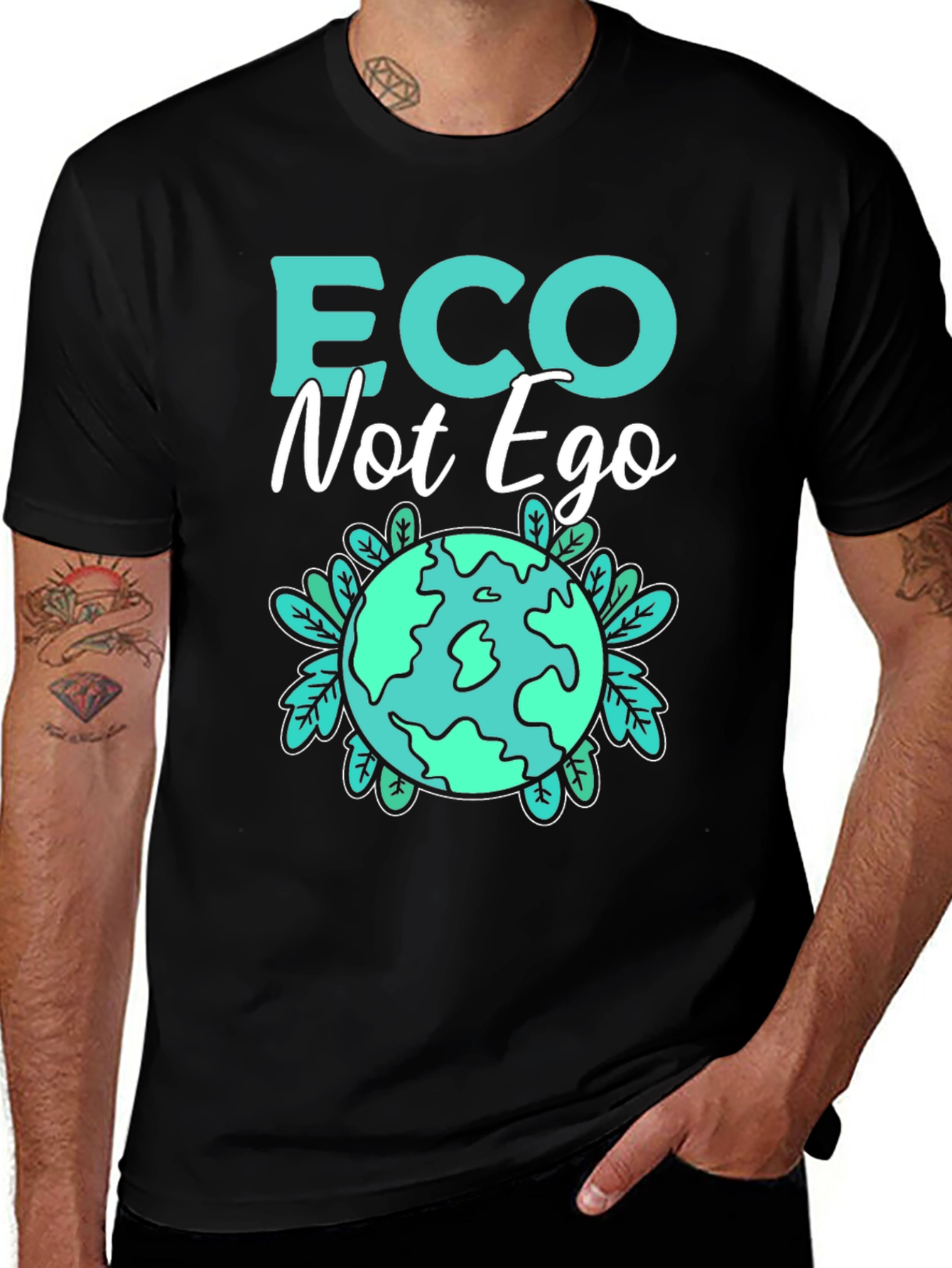 Eco Not Ego Graphic T-Shirt