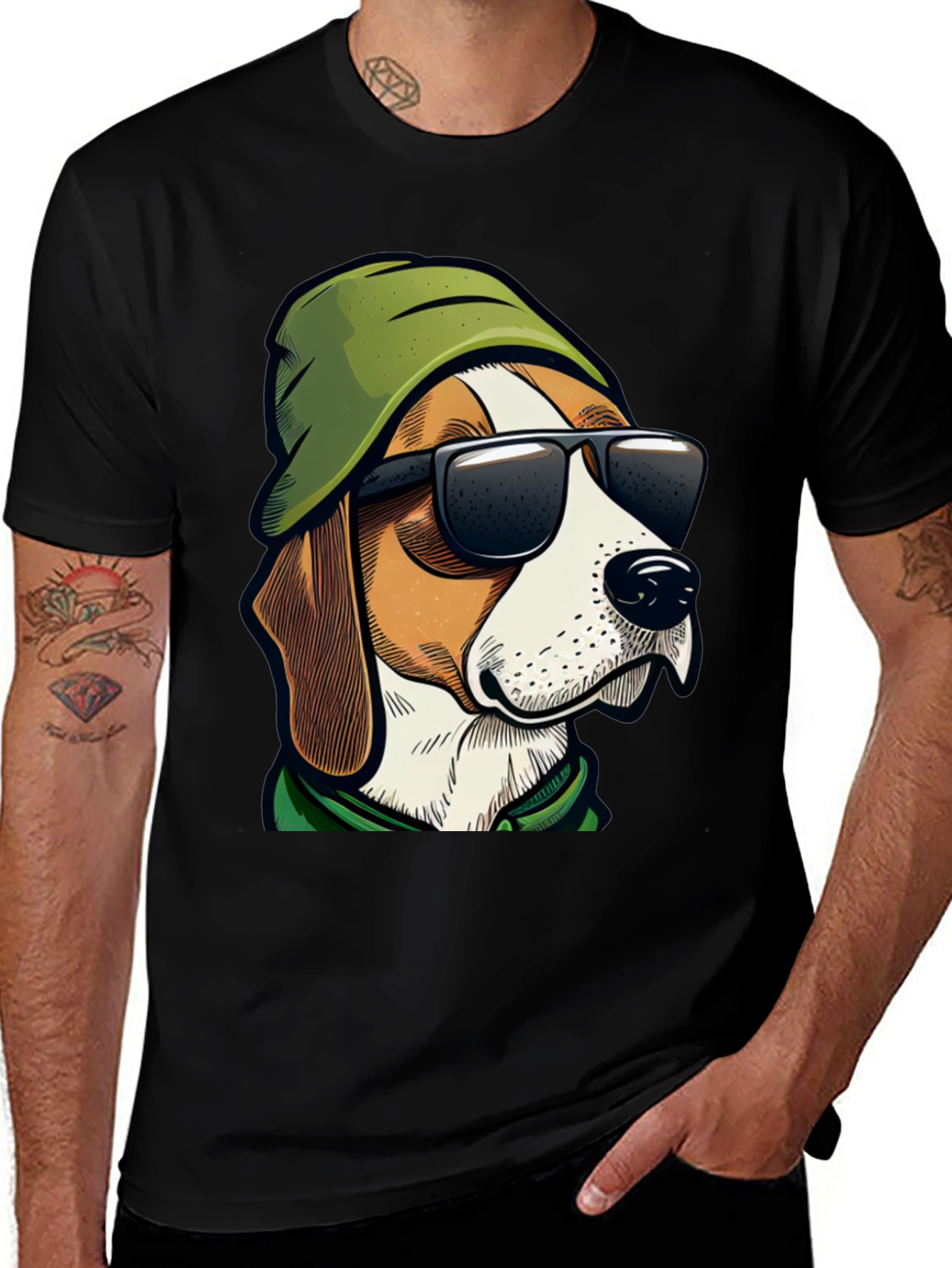 Variant 23 of Cool Dog Graphic Tee