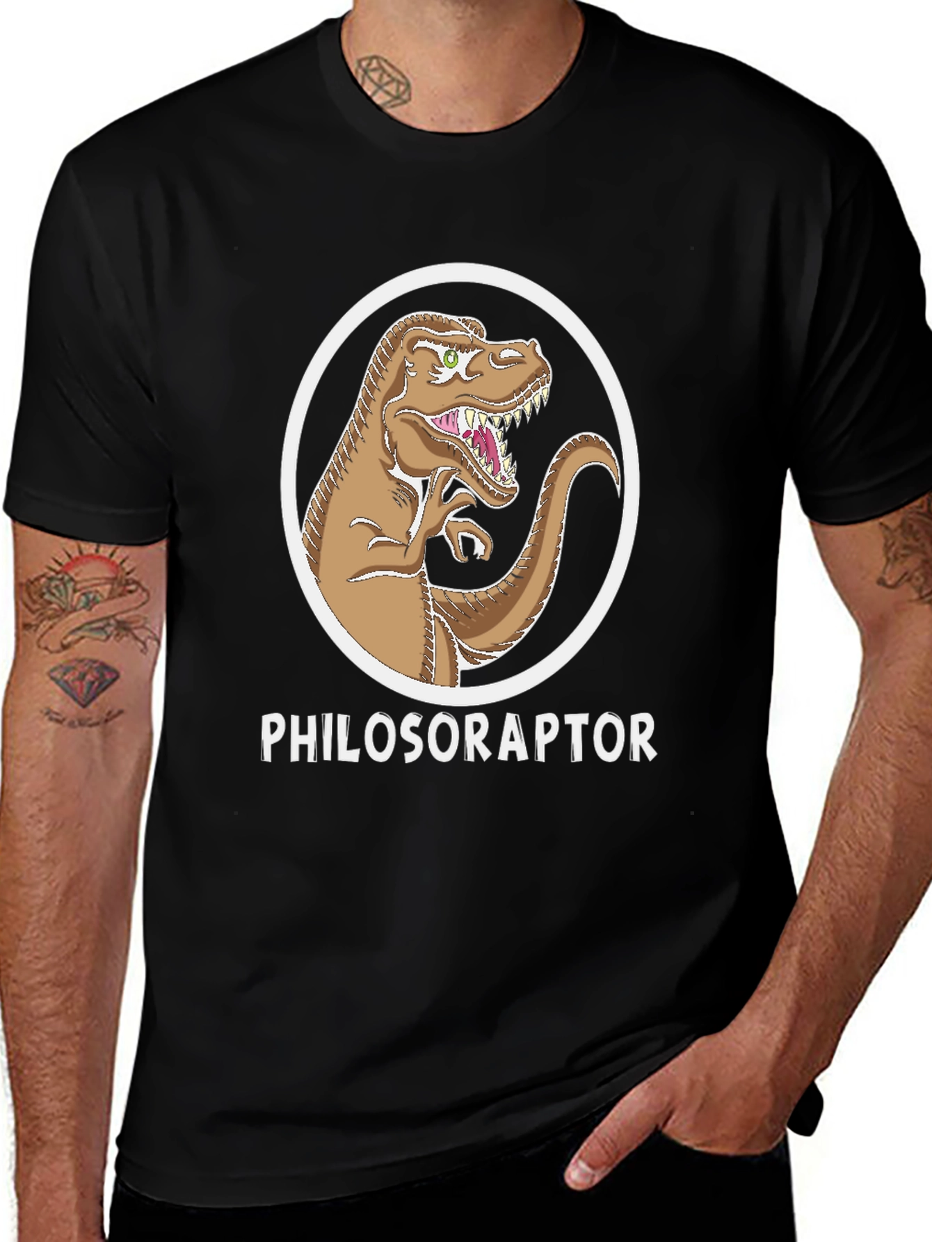 Philosoraptor T-Shirt - Funny Dinosaur Tee