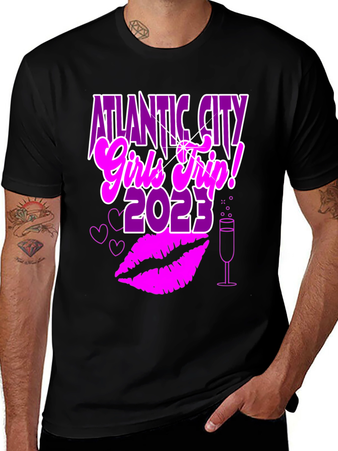 Atlantic City Girls Trip 2023 T-Shirt