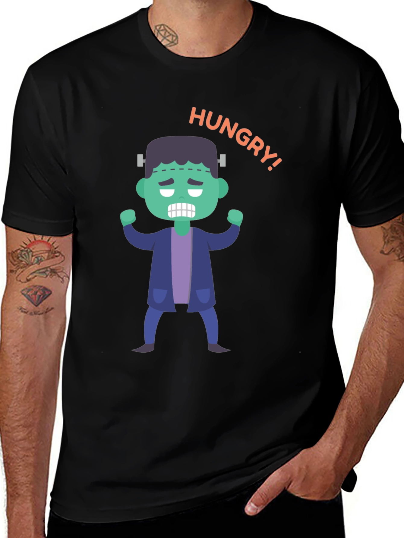 Variant 27 of Hungry Frankenstein Graphic T-Shirt