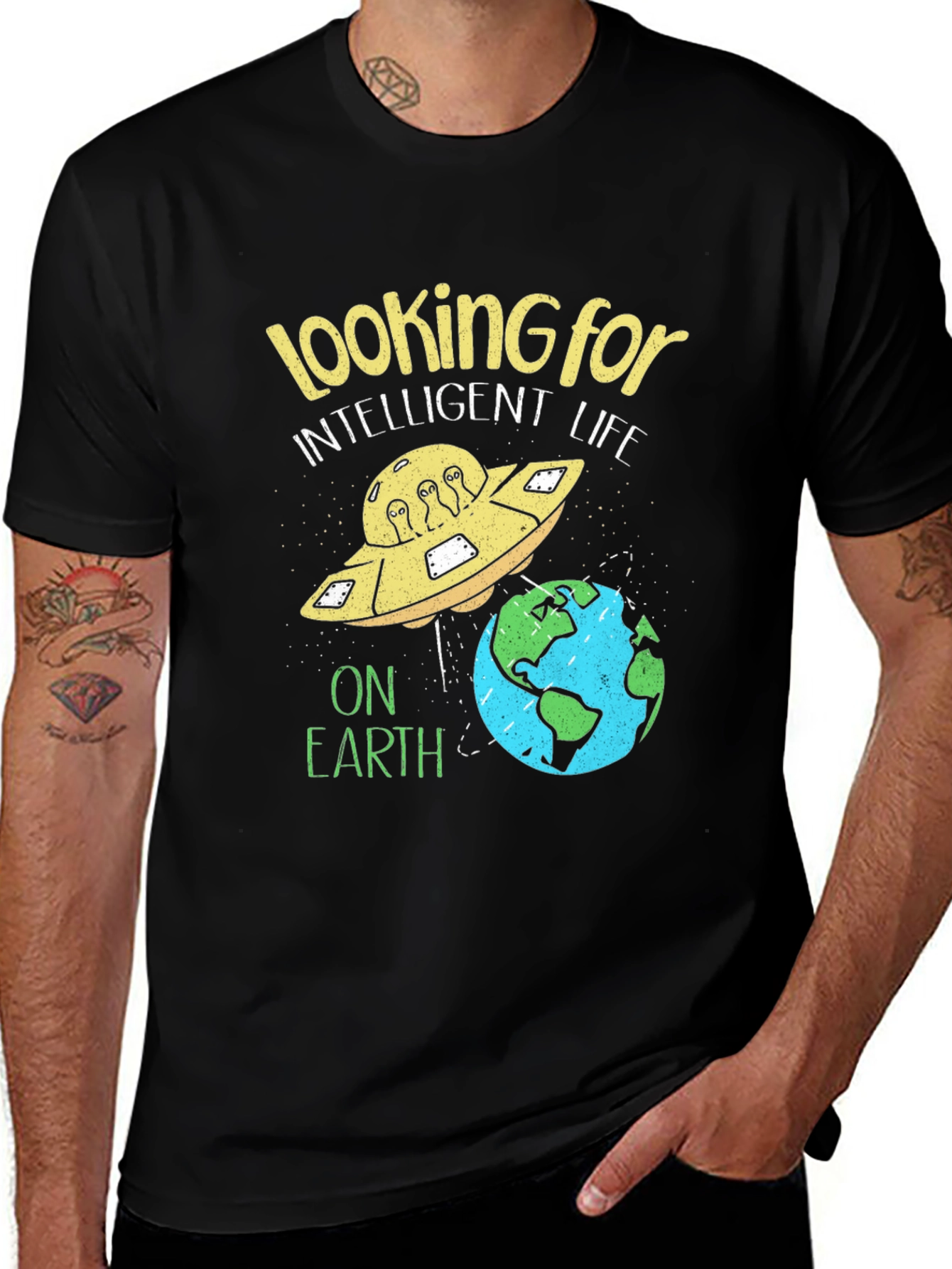 Variant 26 of Looking For Intelligent Life T-Shirt