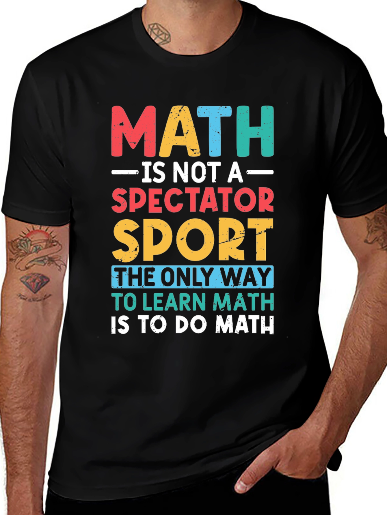 Variant 22 of Math is Not a Spectator Sport T-Shirt