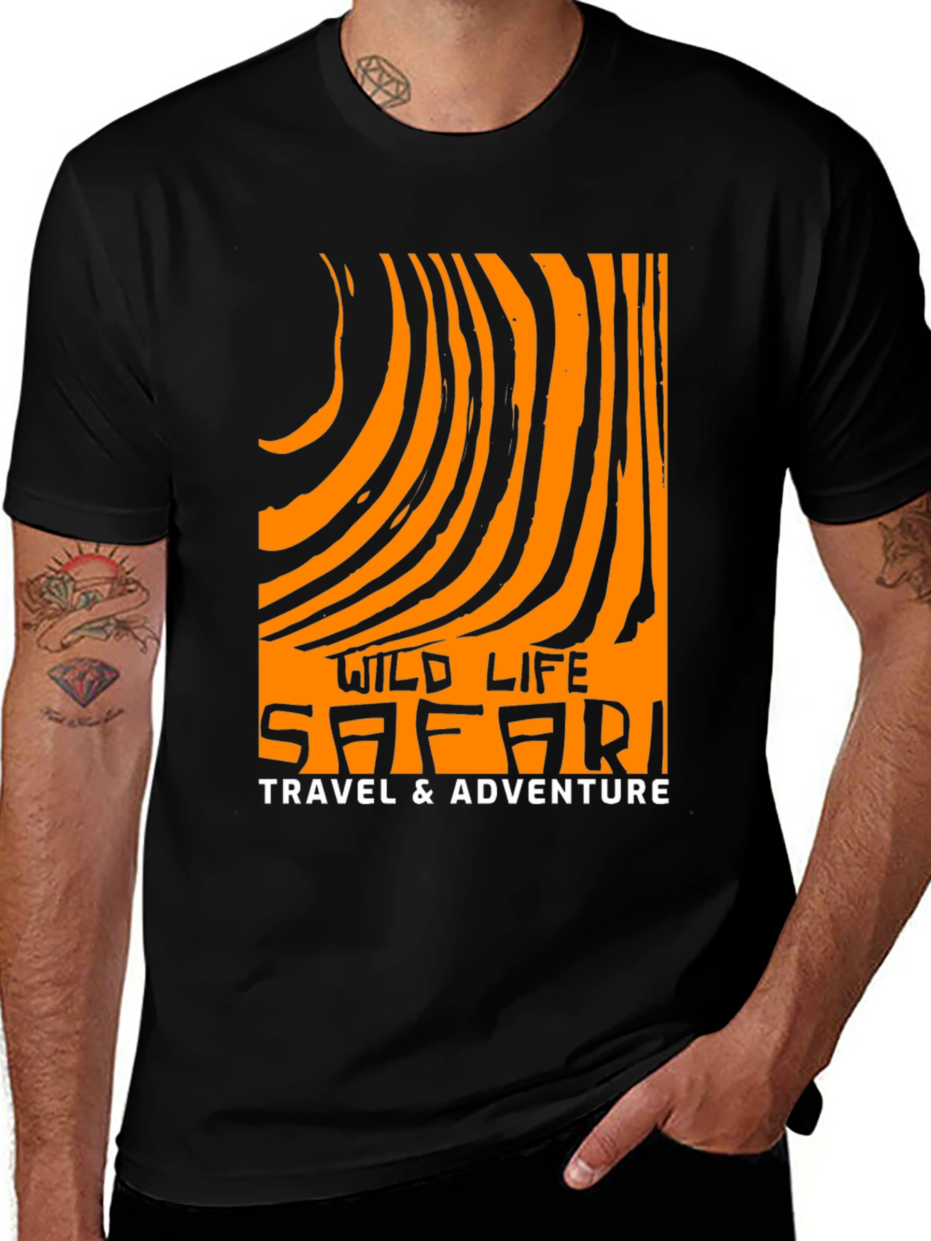 Variant 23 of Wildlife Safari Travel Adventure T-Shirt