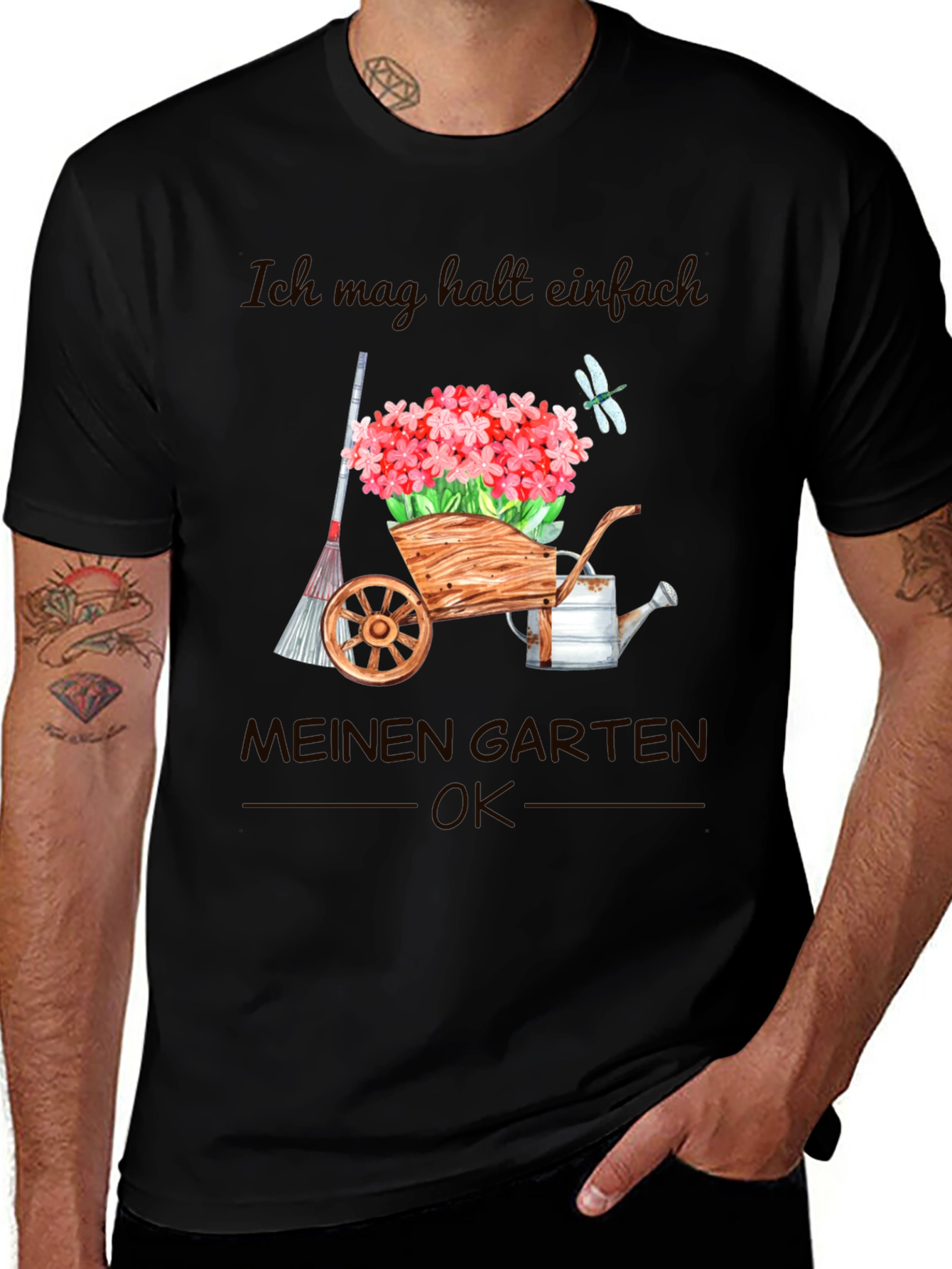 Variant 21 of Gardening T-Shirt - Ich mag halt einfach MEINEN GARTEN OK