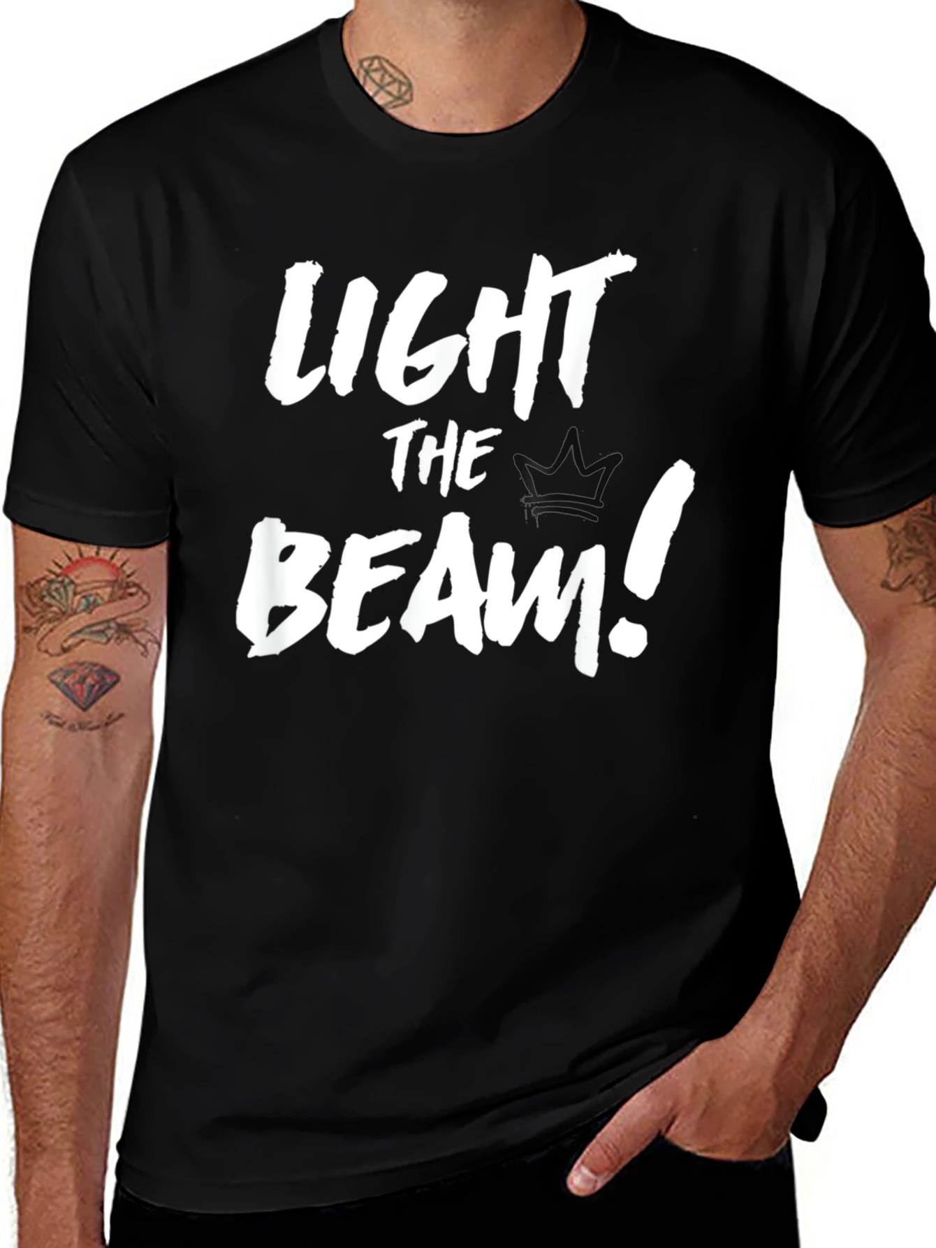 Variant 28 of Light the Beam T-Shirt - Sacramento Kings Fan Apparel