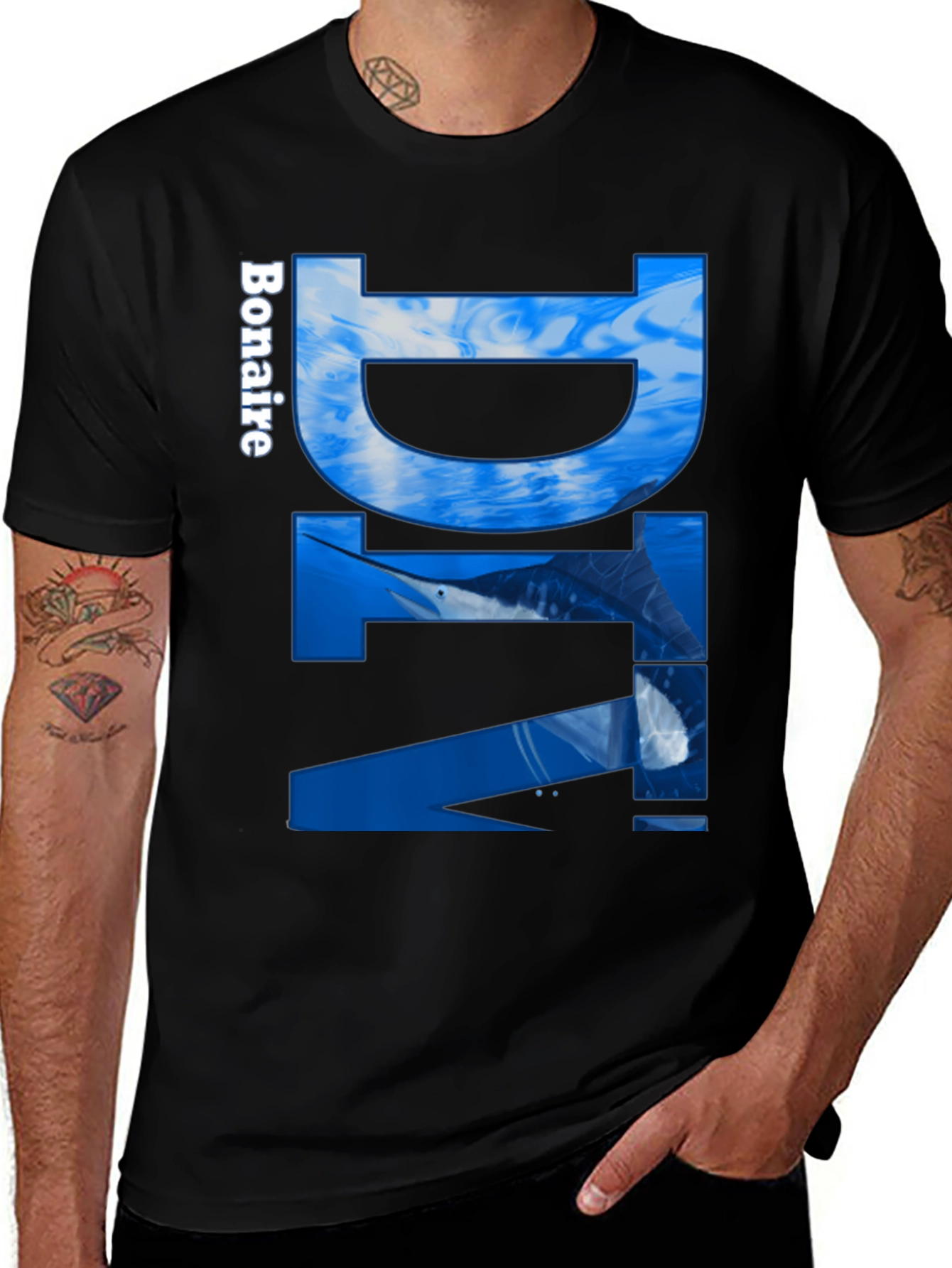Bonaire Marlin Dive Tee