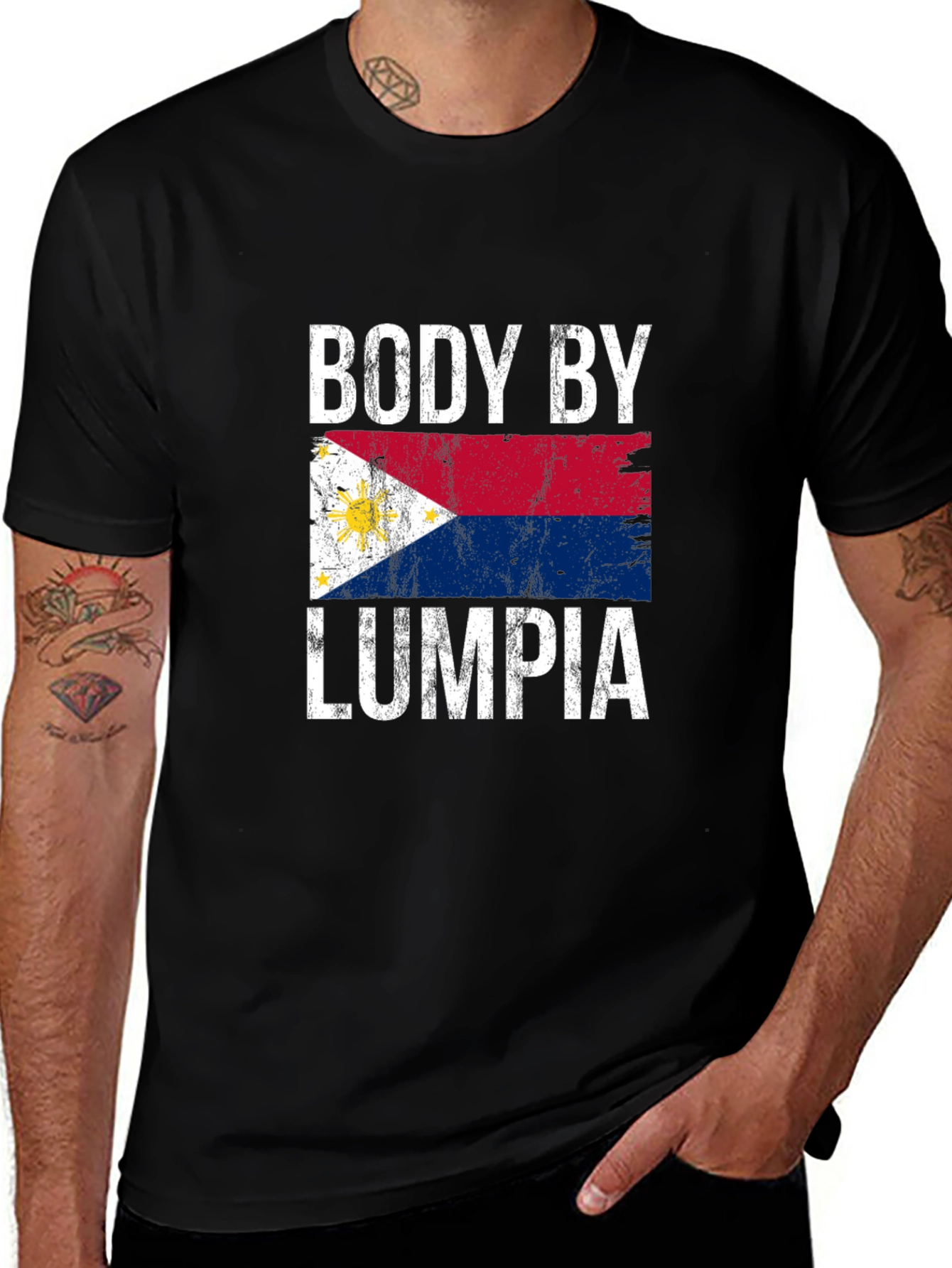 Body by Lumpia T-Shirt Filipino Pride