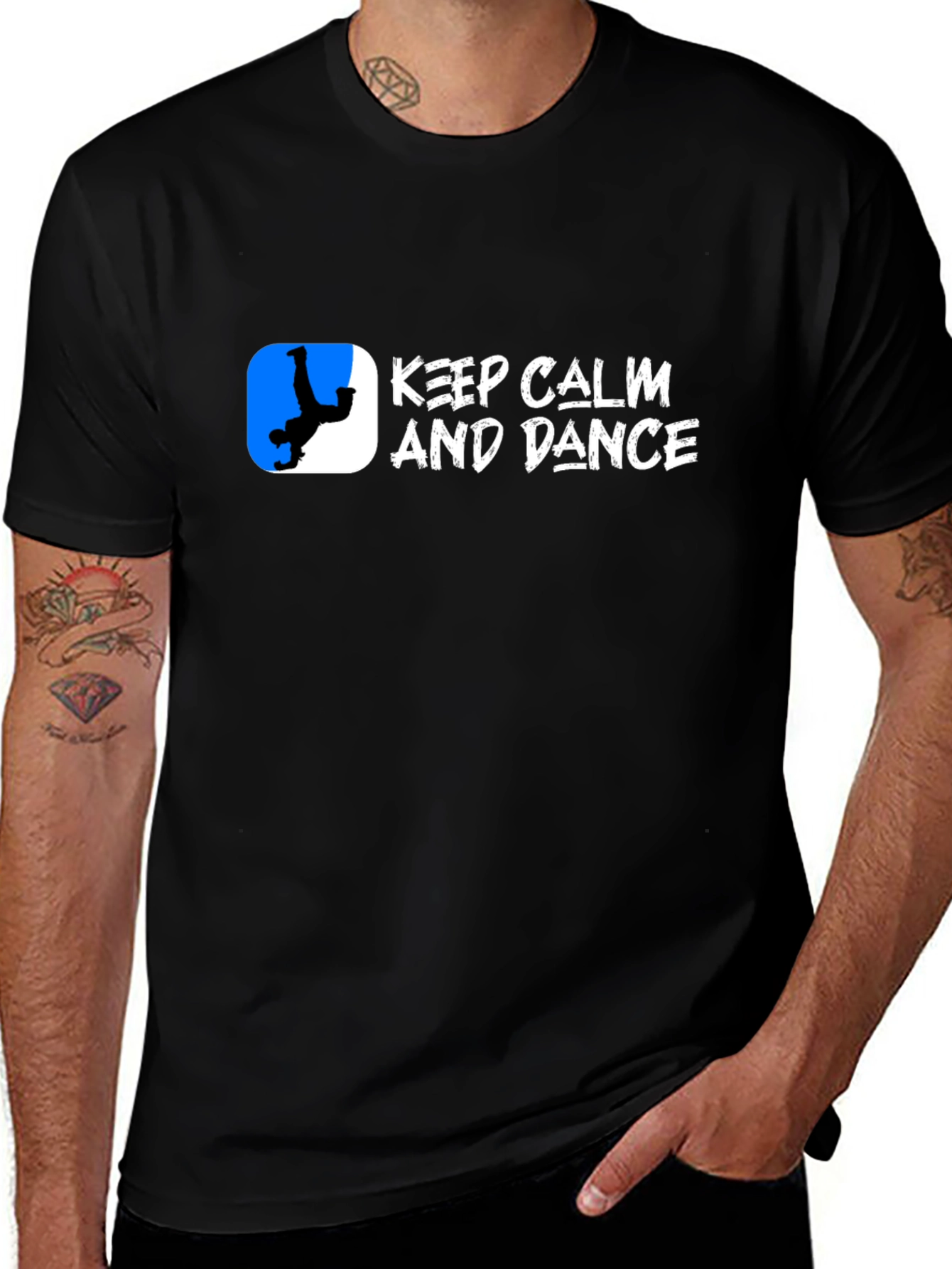 Variant 24 of Keep Calm and Dance Graphic Tee