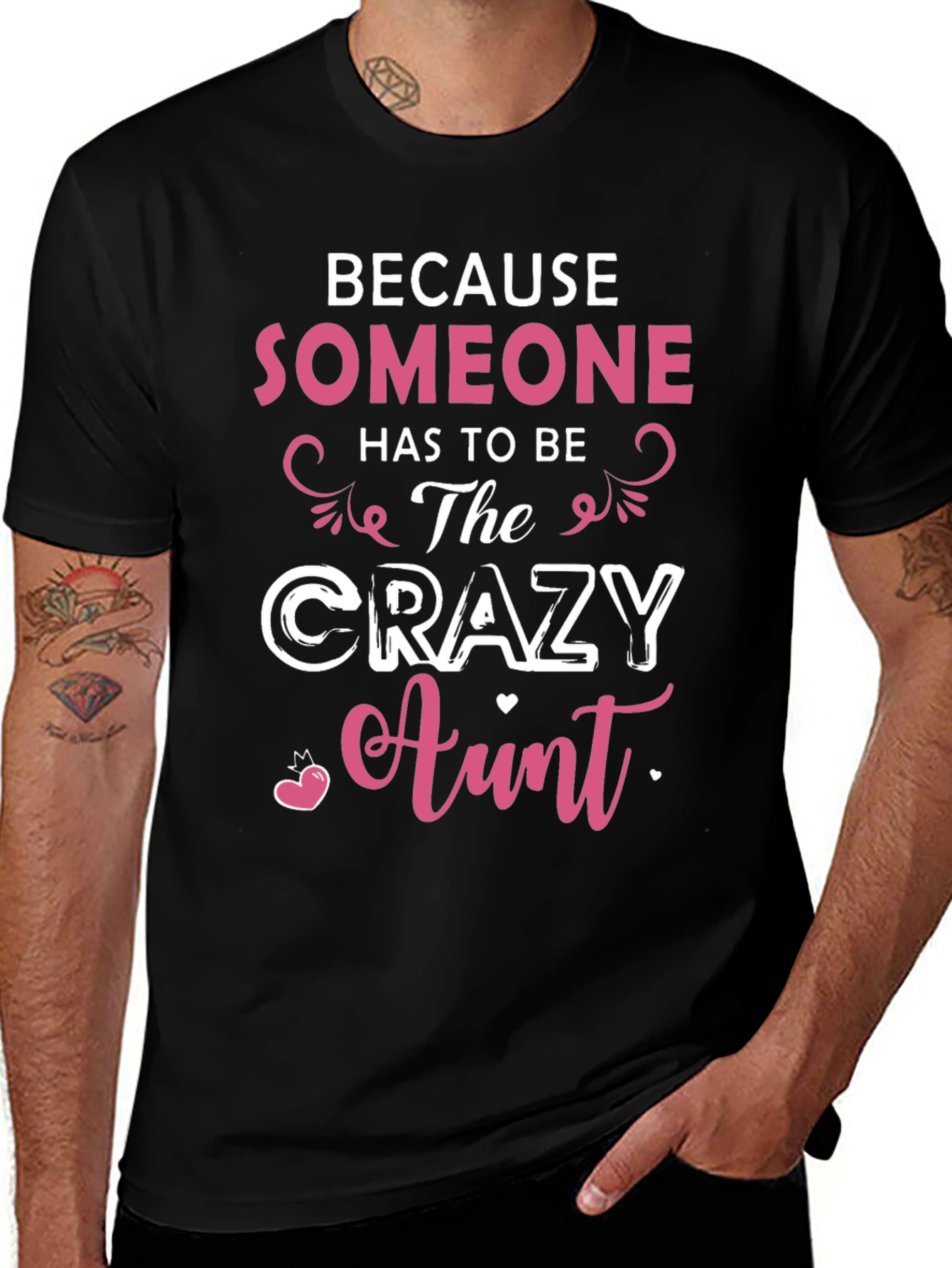 Variant 7 of Crazy Aunt T-Shirt - Novelty Graphic Tee