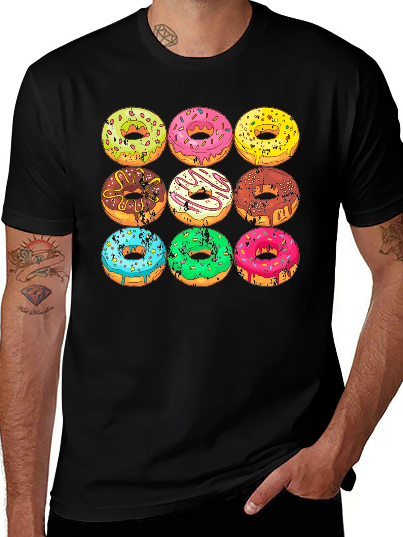 Variant 22 of Donut Dreams T-Shirt: Glazed Graphic Tee