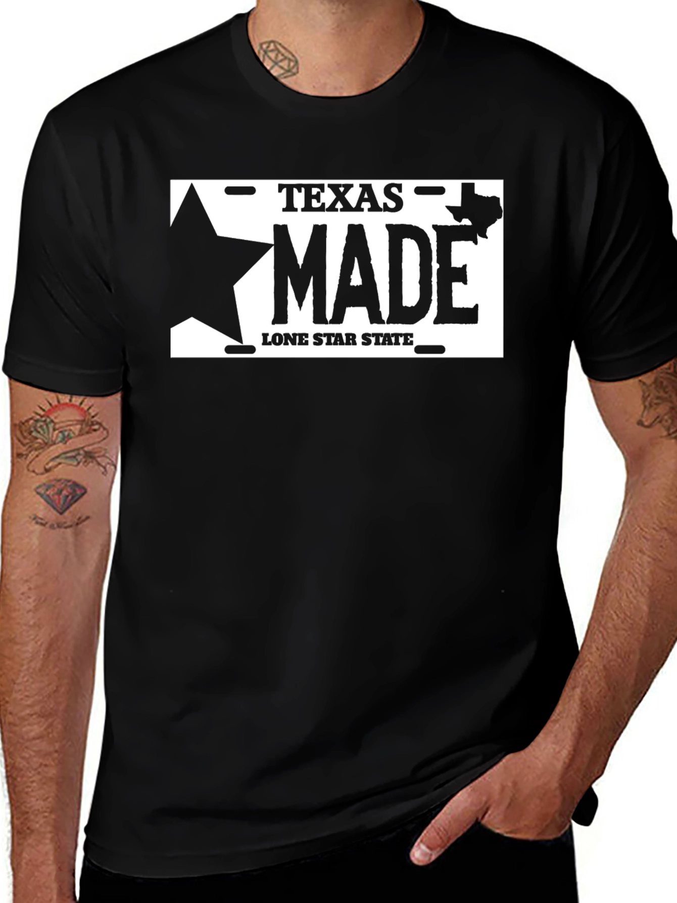 Texas Made Lone Star State T-Shirt