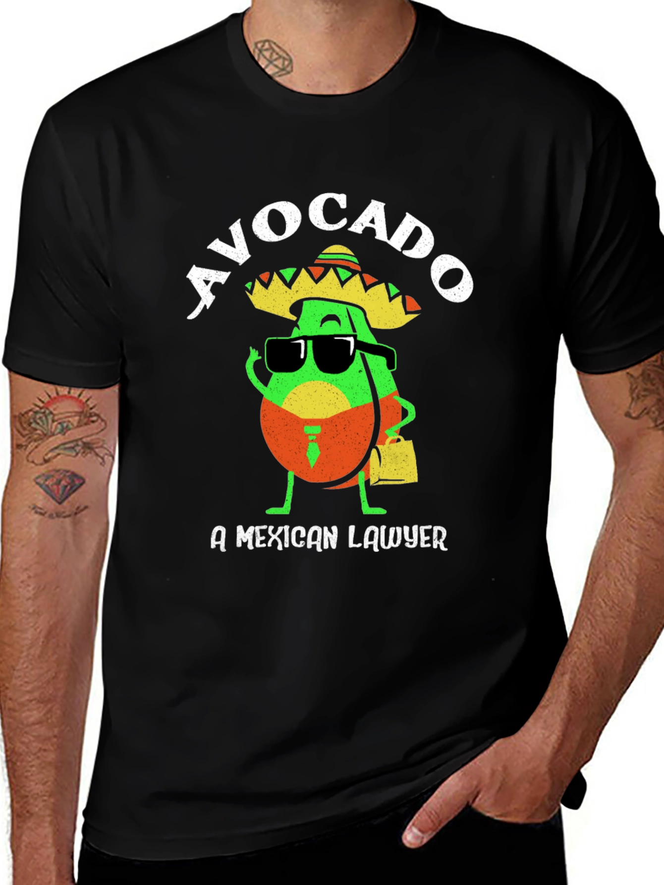 Variant 7 of Avocado Mexican Lawyer T-Shirt